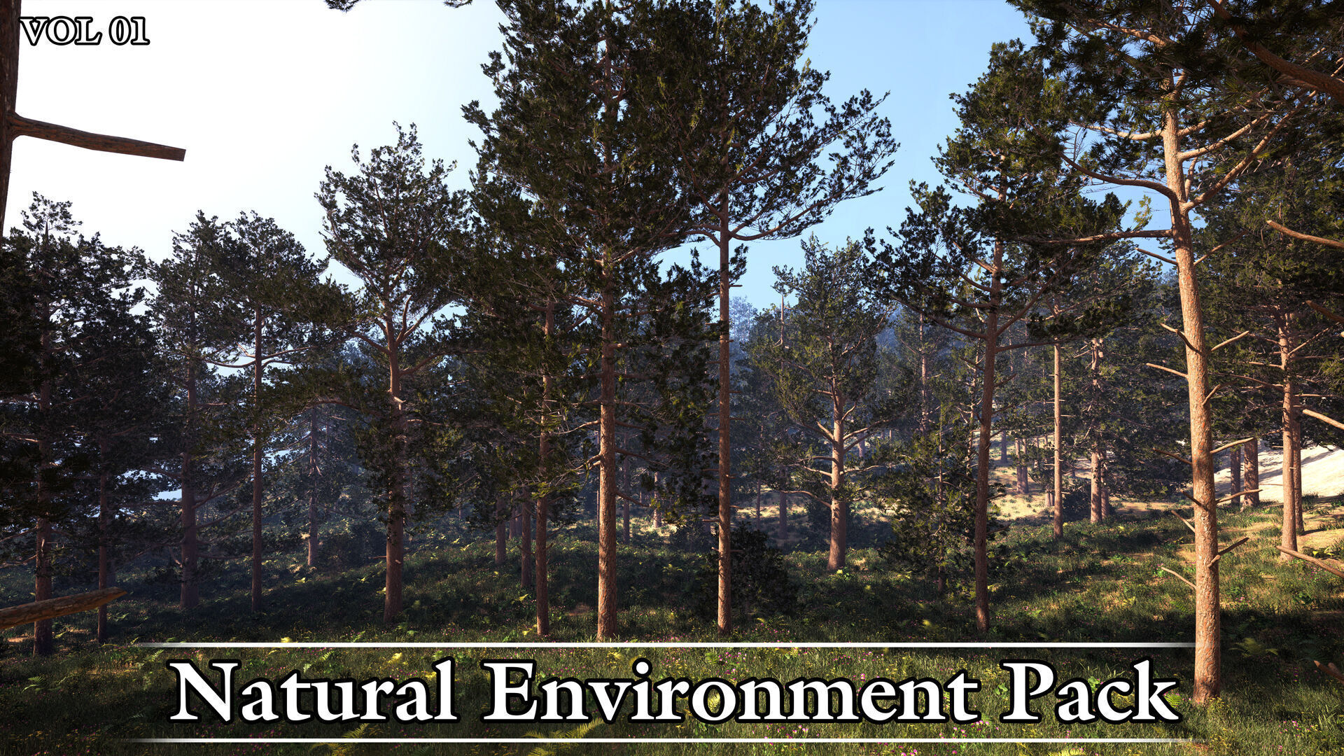 Natural Environment Pack Game Ready VOL01 Low-poly 3D model_5