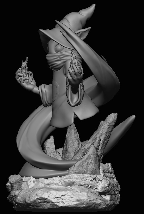 Orko Statue - He-man Masters of The Universe Statue 3D print model_8