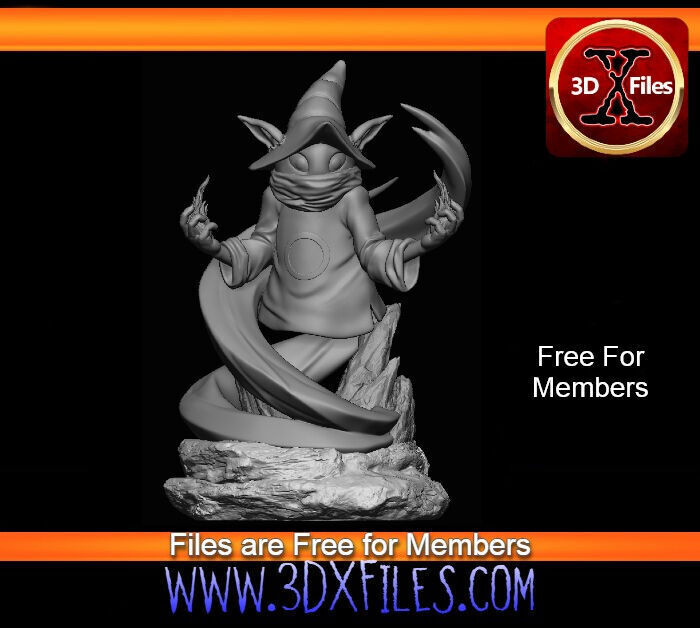 Orko Statue - He-man Masters of The Universe Statue 3D print model_5