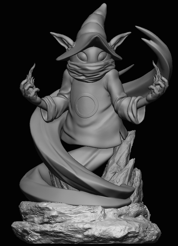 Orko Statue - He-man Masters of The Universe Statue 3D print model_9