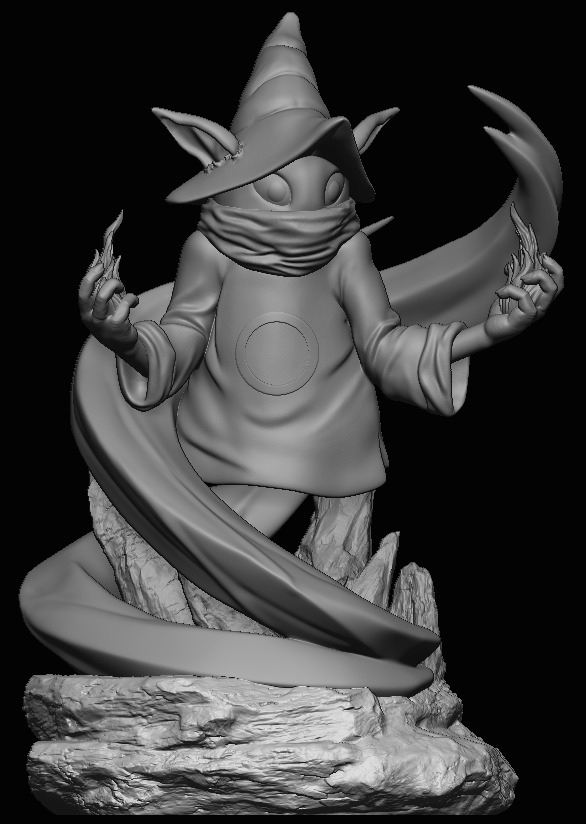 Orko Statue - He-man Masters of The Universe Statue 3D print model_3