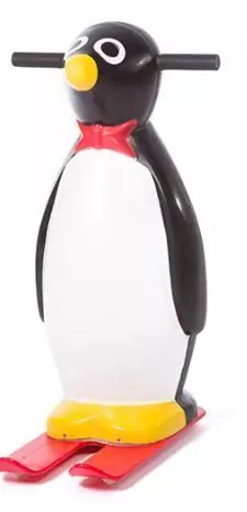 Skating Penguin 3D Model - Digital Download 3D model