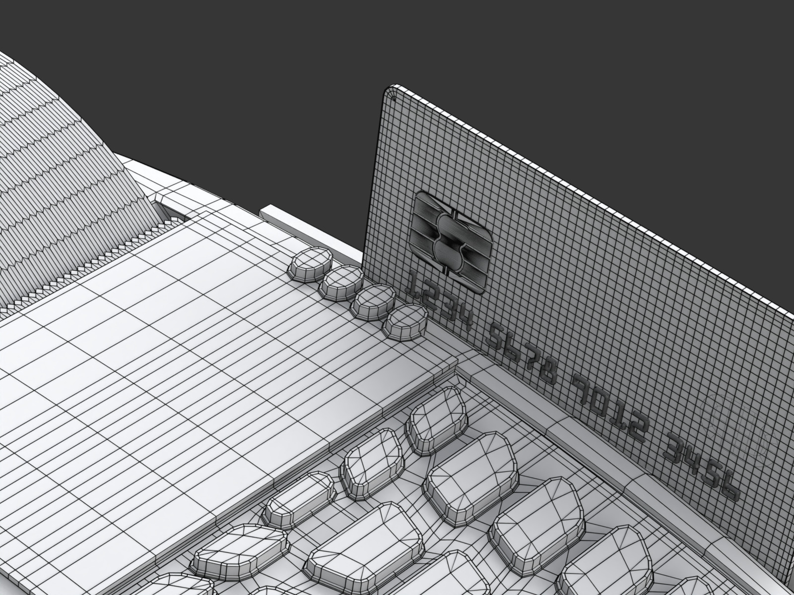 Credit Card Reader 3D model_20