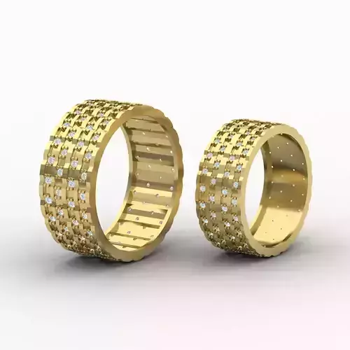 Wedding ring set 03