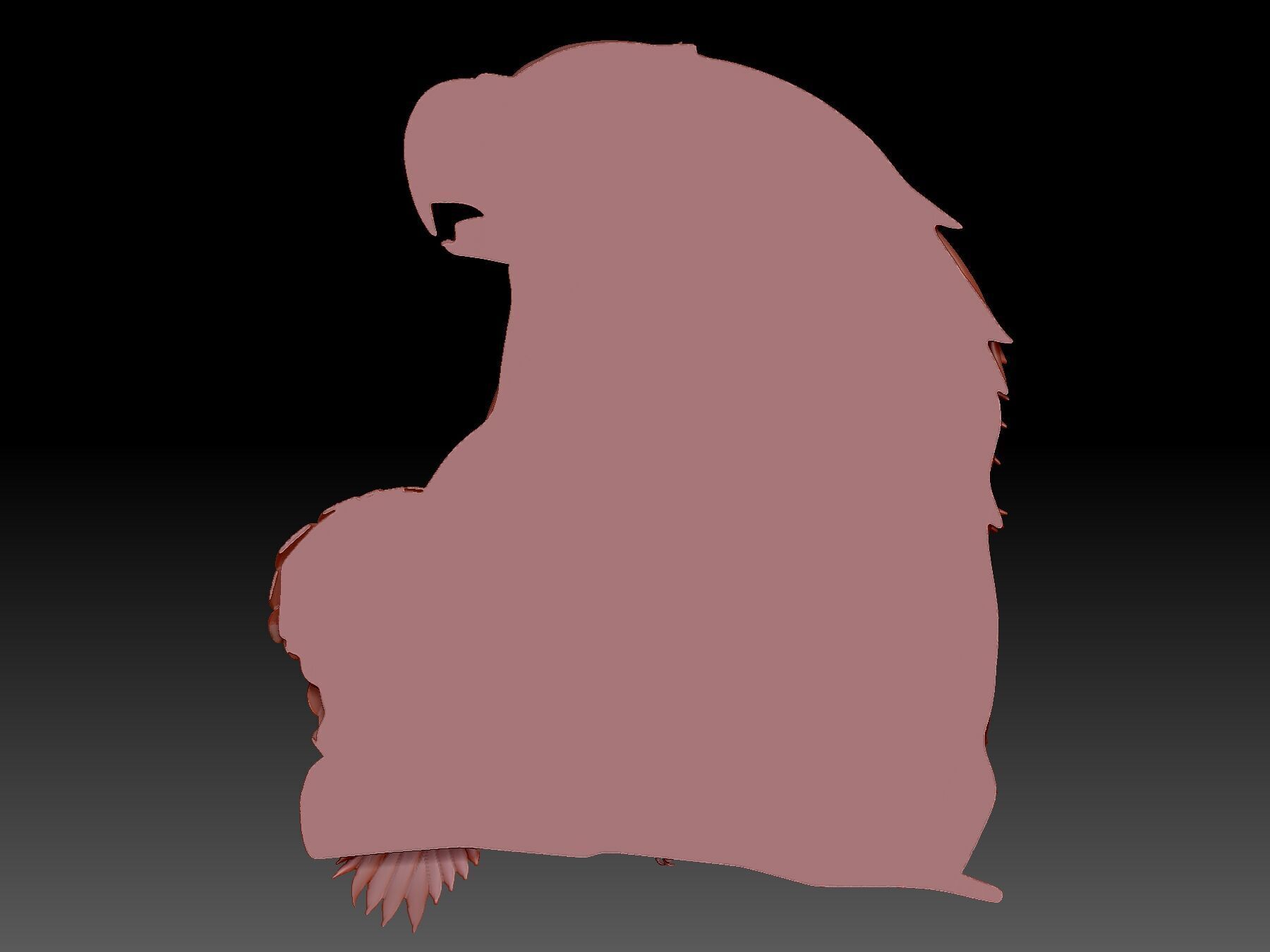 Eagle 3D print model_2