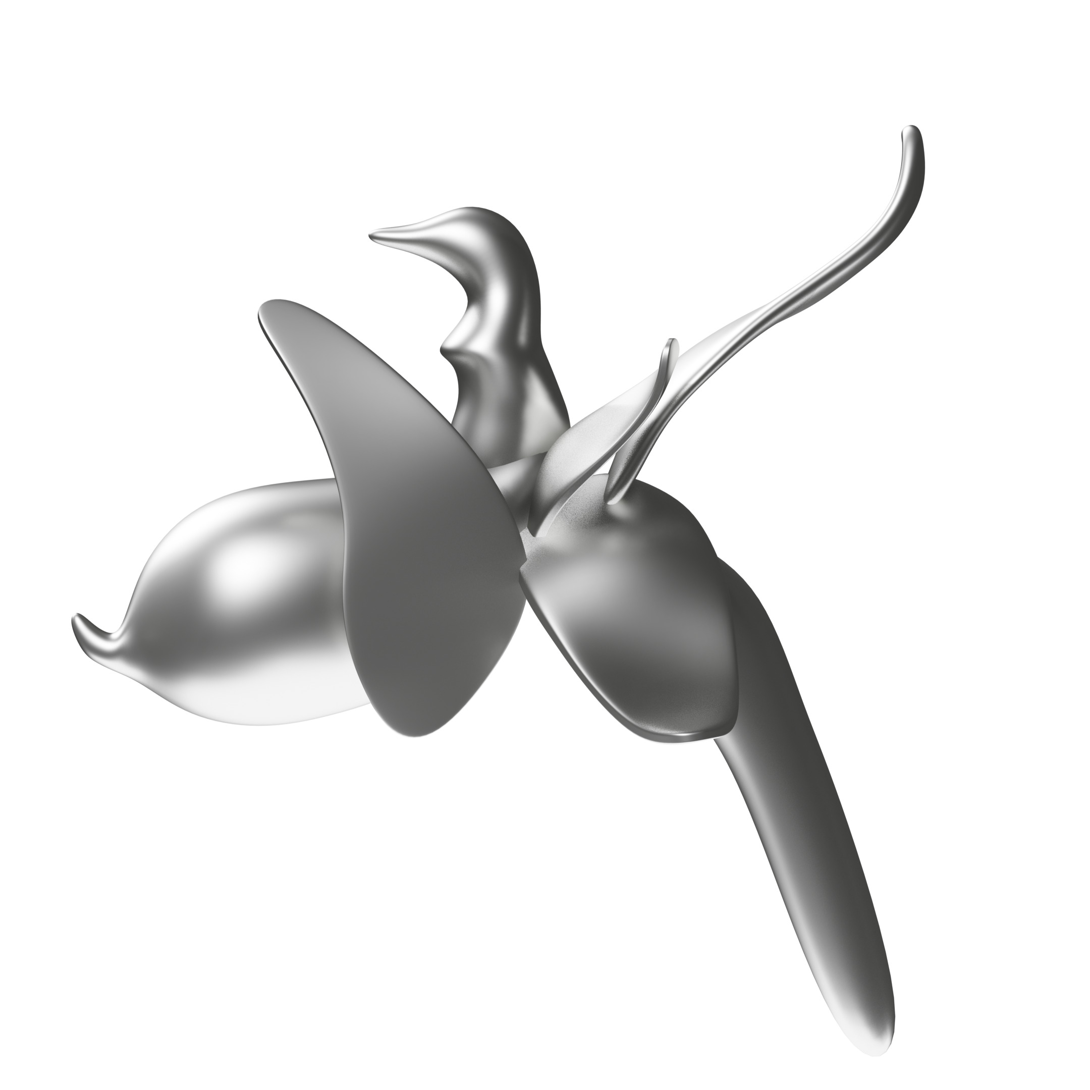 A rare flower that carries symbolic and spiritual significance 3D model_7