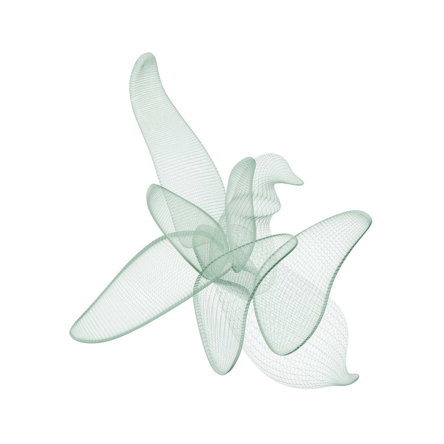 A rare flower that carries symbolic and spiritual significance 3D model_2