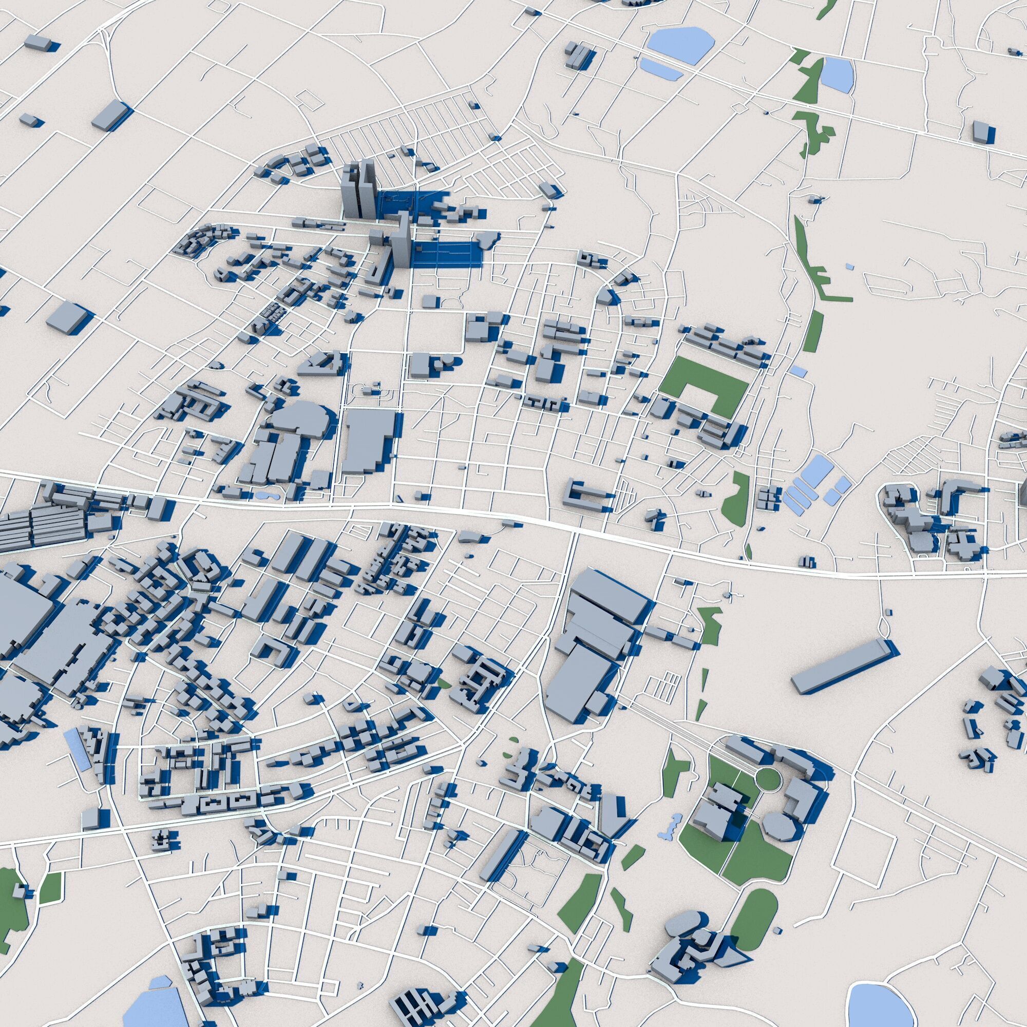 Taoyuan City Taiwan 3D model_7