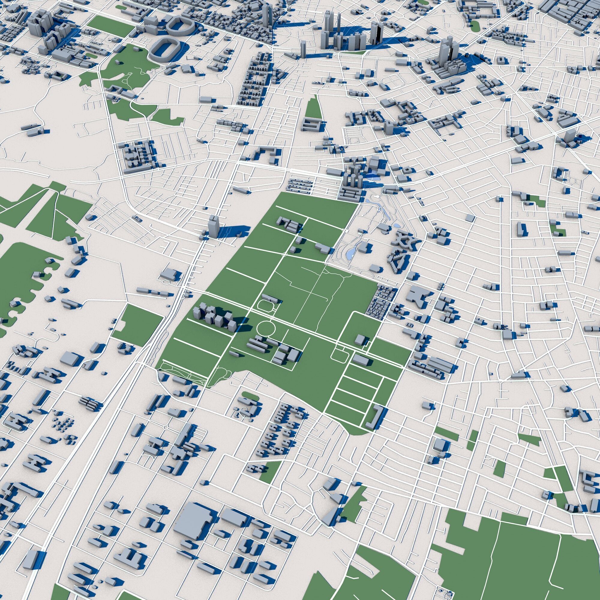 Tainan City Taiwan 3D model_6