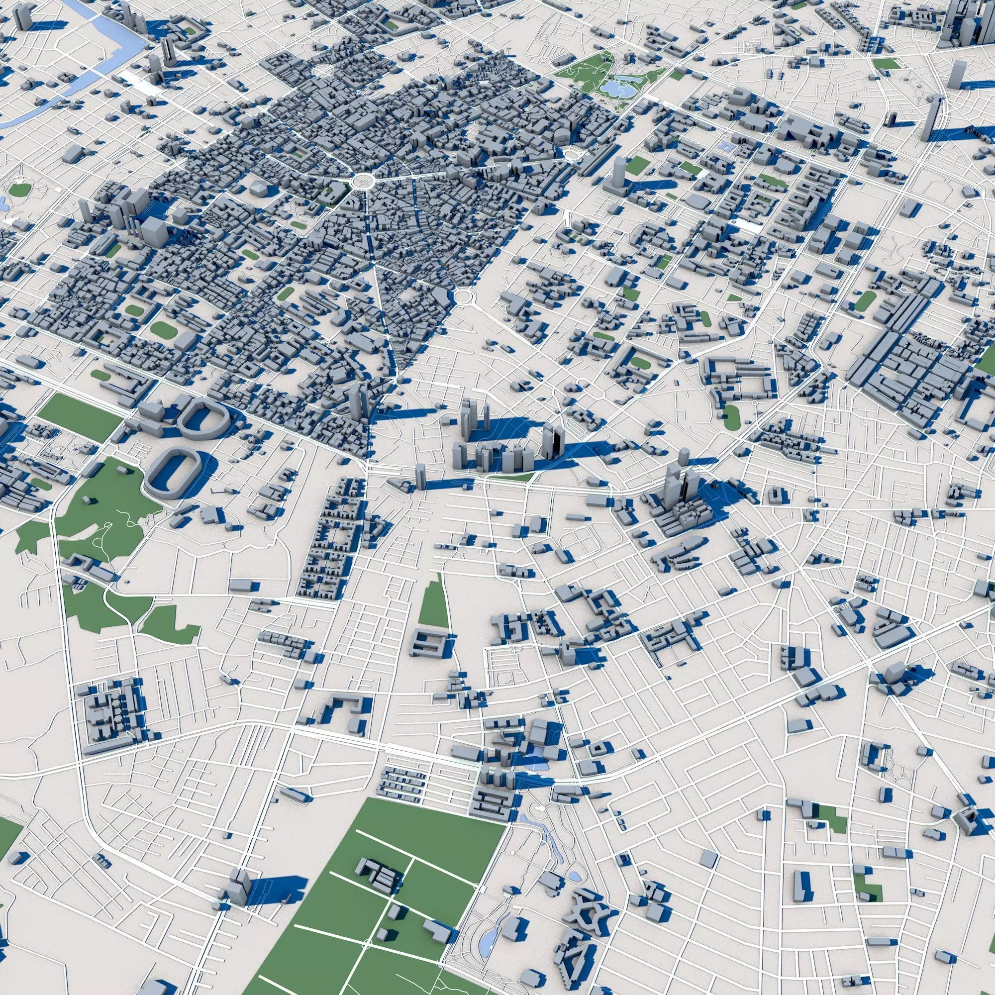 Tainan City Taiwan 3D model_0