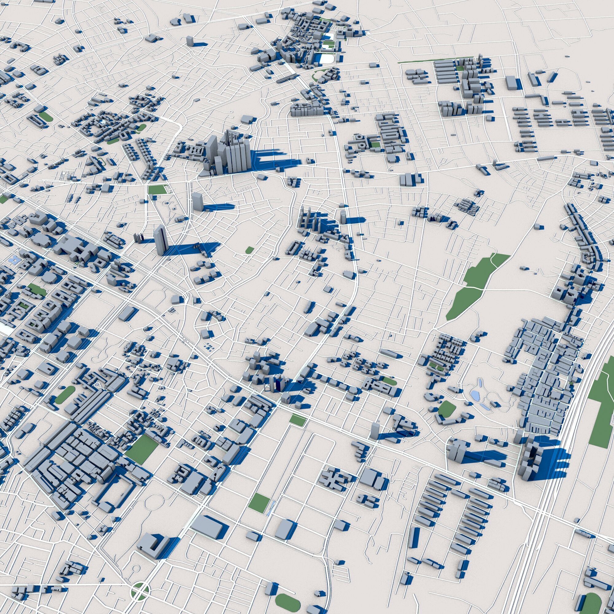 Tainan City Taiwan 3D model_4