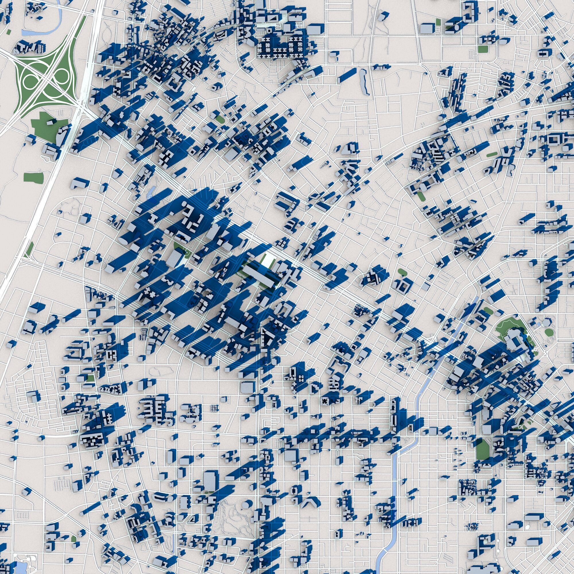 Taichung City Taiwan 3D model_3