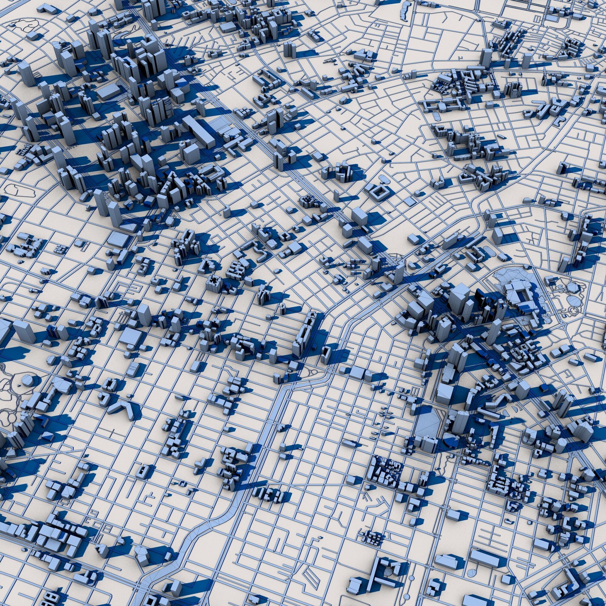 Taichung City Taiwan 3D model_10