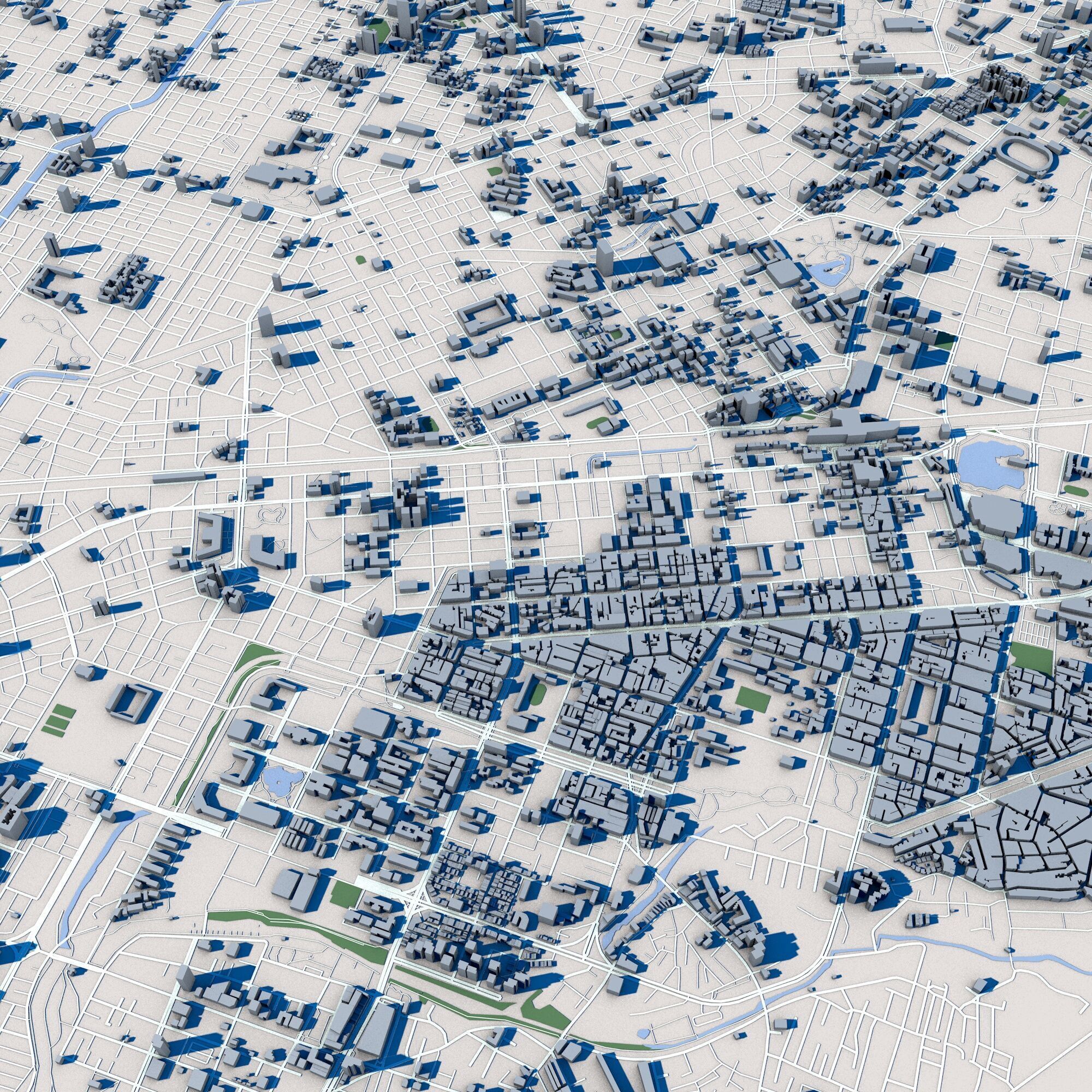 Taichung City Taiwan 3D model_7