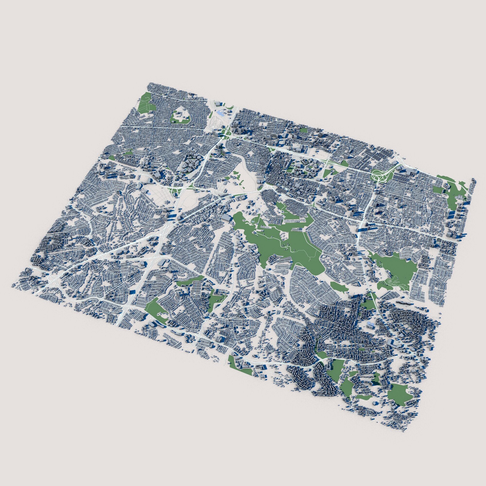 San Juan City Puerto Rico 3D model_1