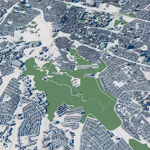 San Juan City Puerto Rico 3D model