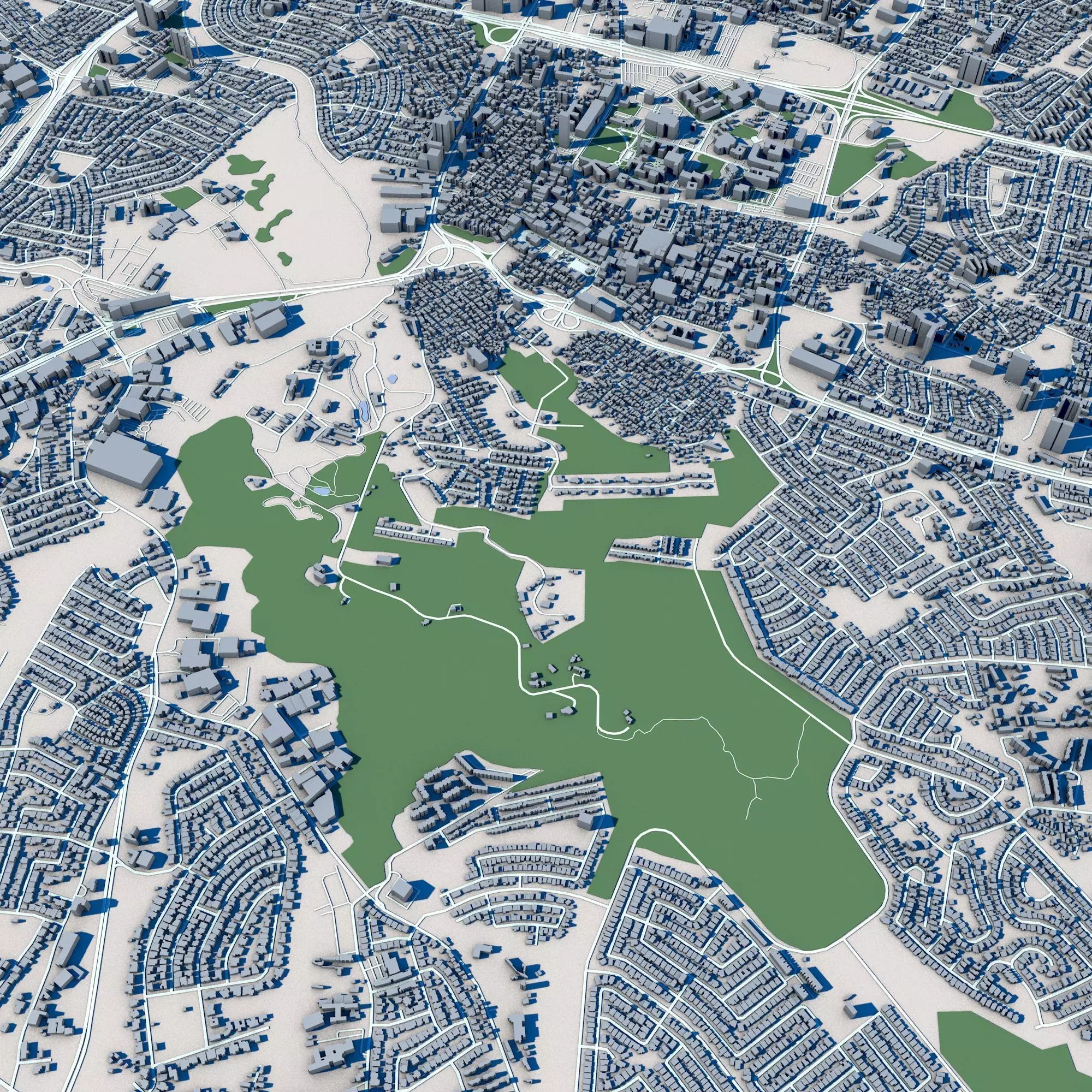 San Juan City Puerto Rico 3D model_0