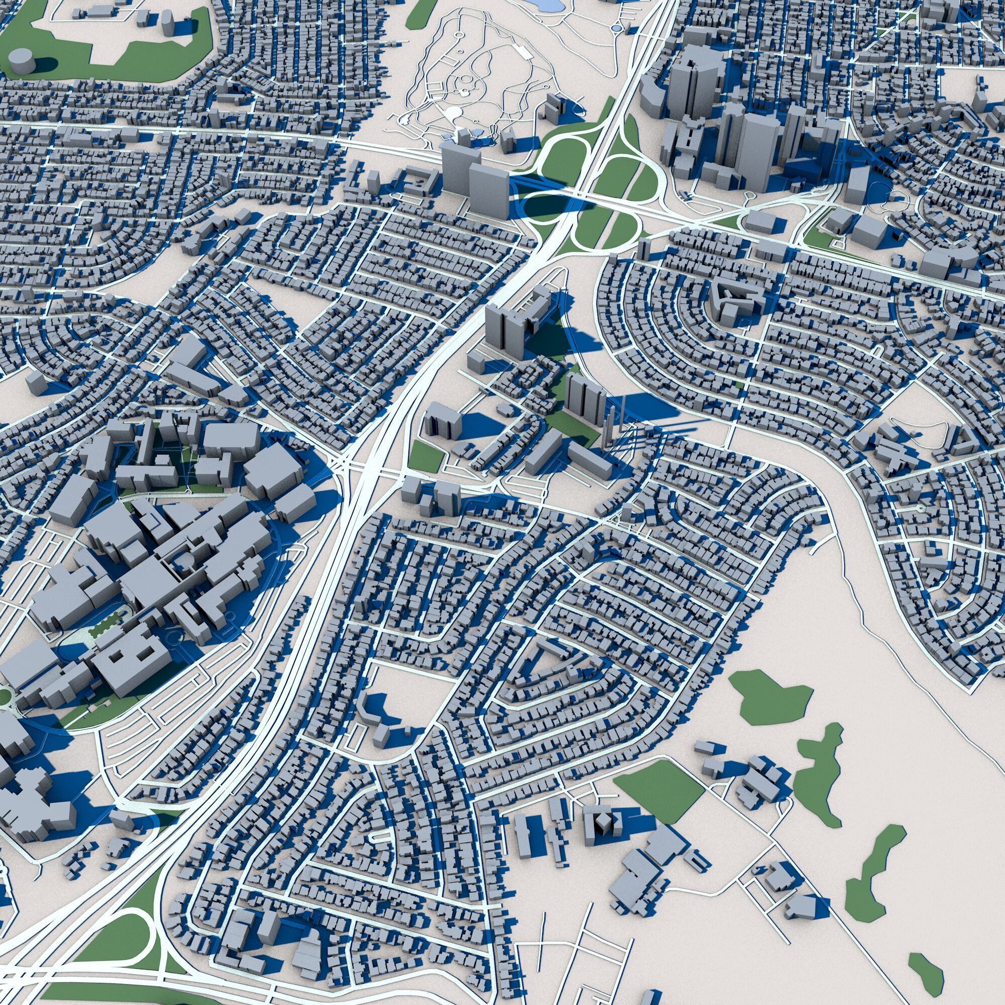 San Juan City Puerto Rico 3D model_6