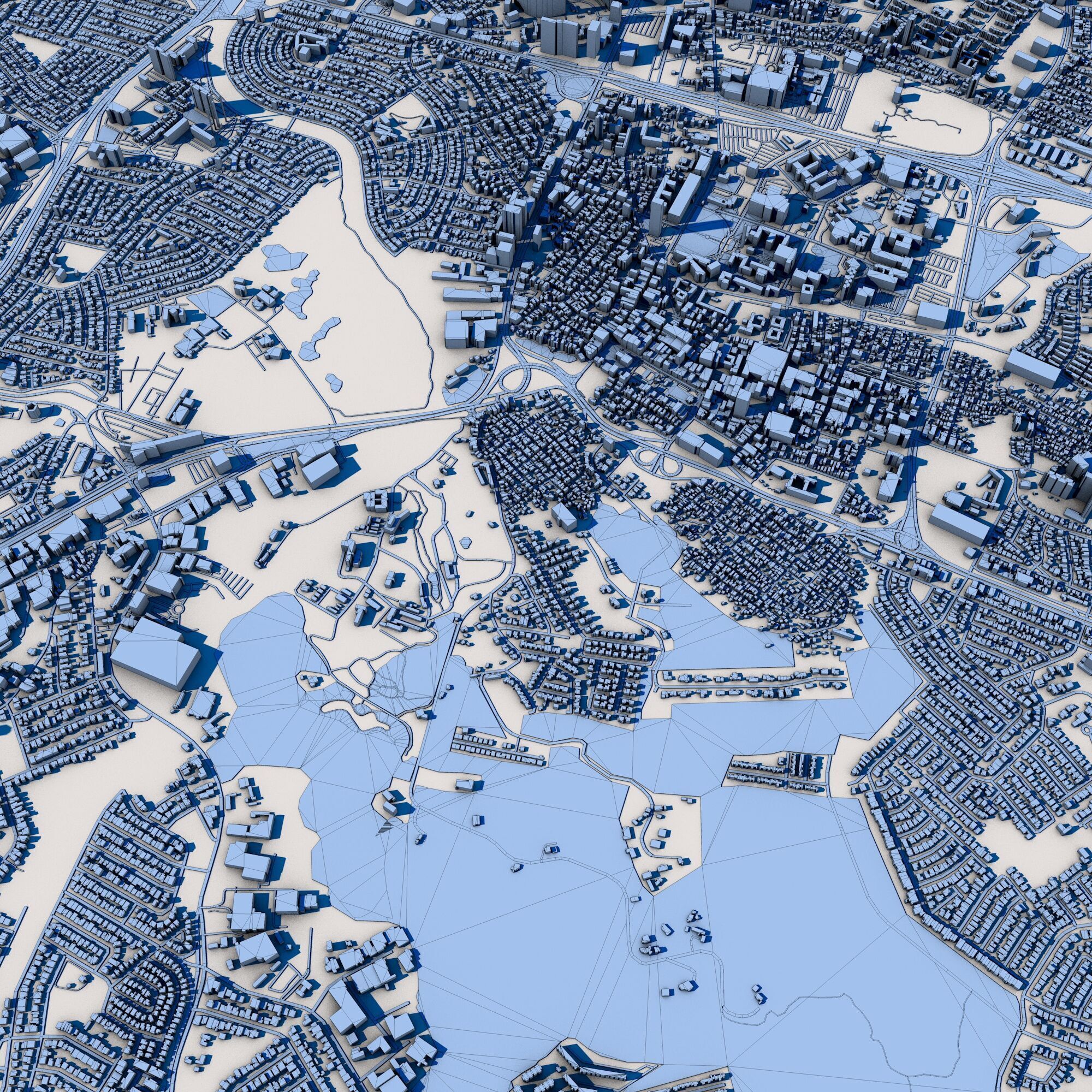 San Juan City Puerto Rico 3D model_10