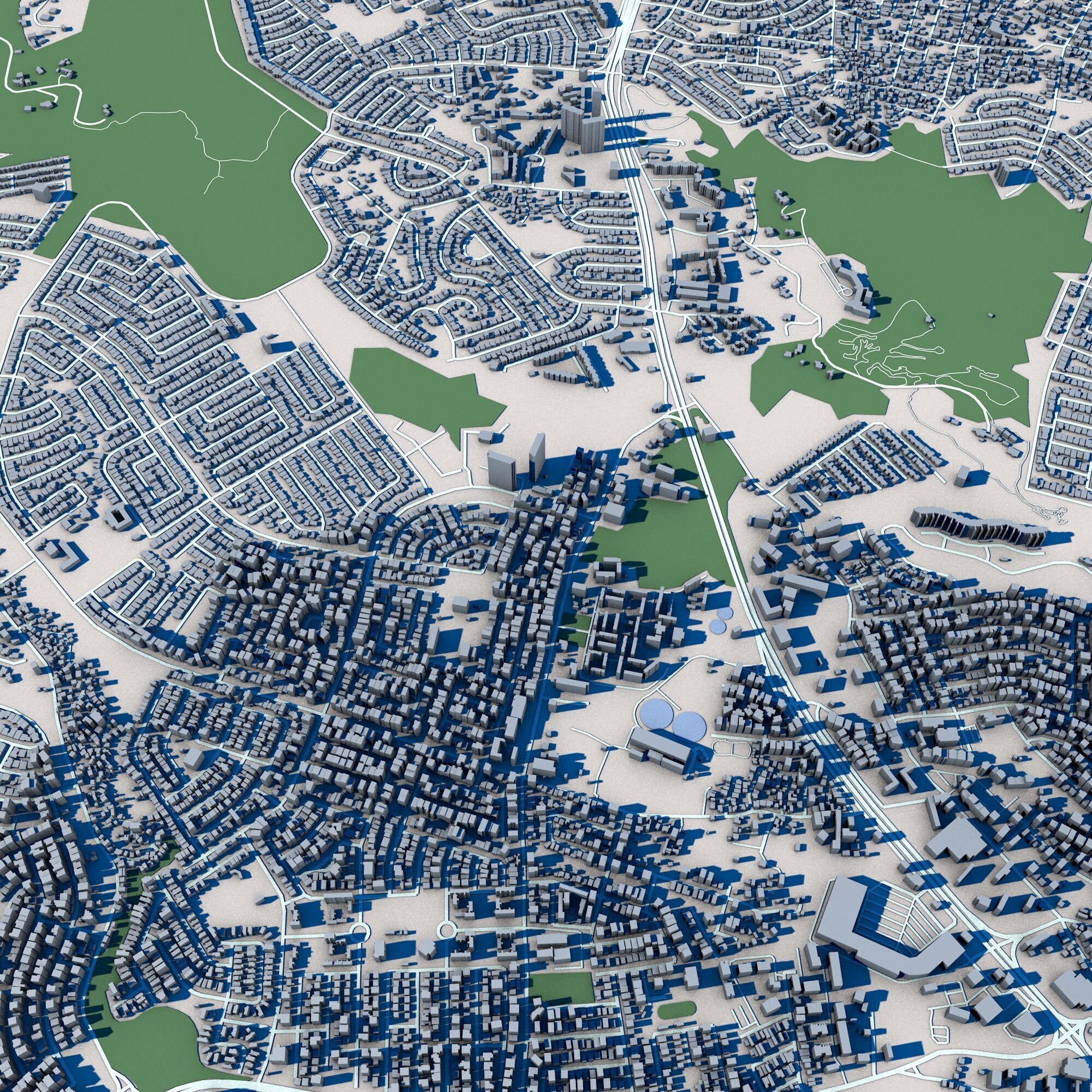 San Juan City Puerto Rico 3D model_8