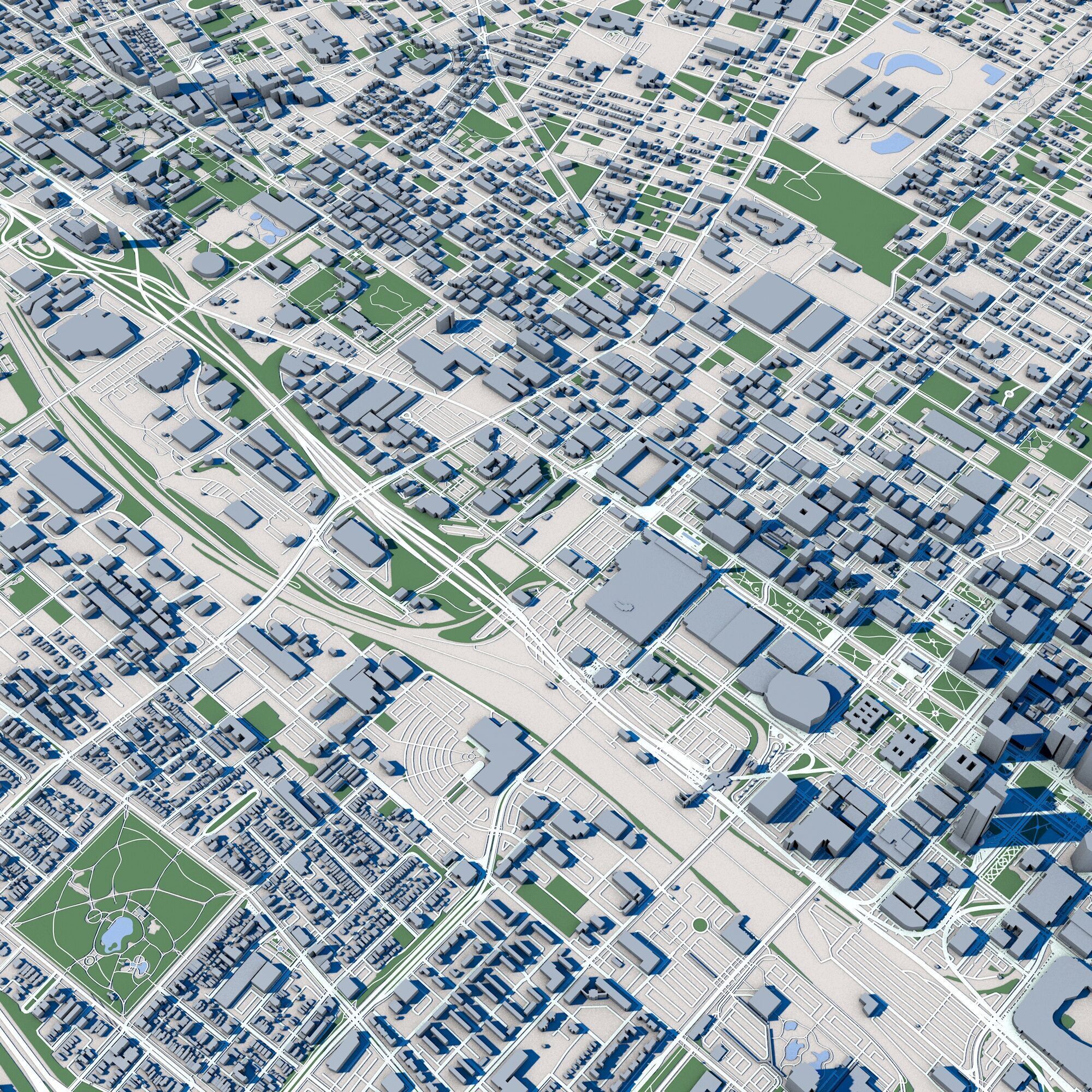 Saint Louis City USA 3D model_6