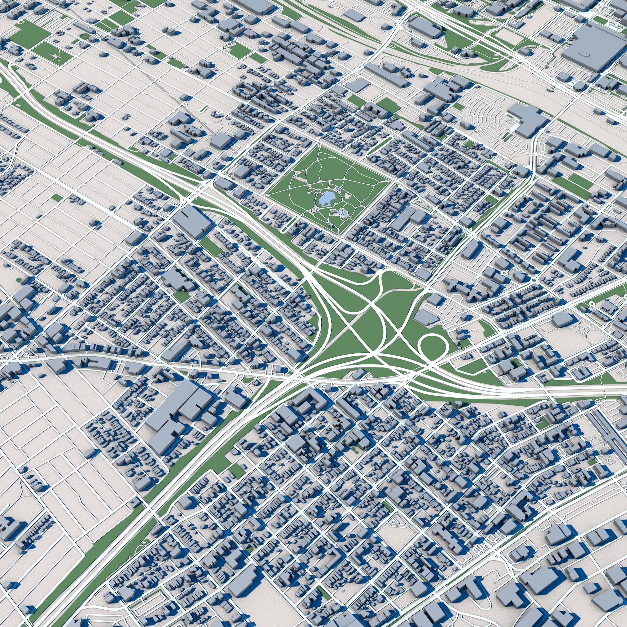 Saint Louis City USA 3D model_5