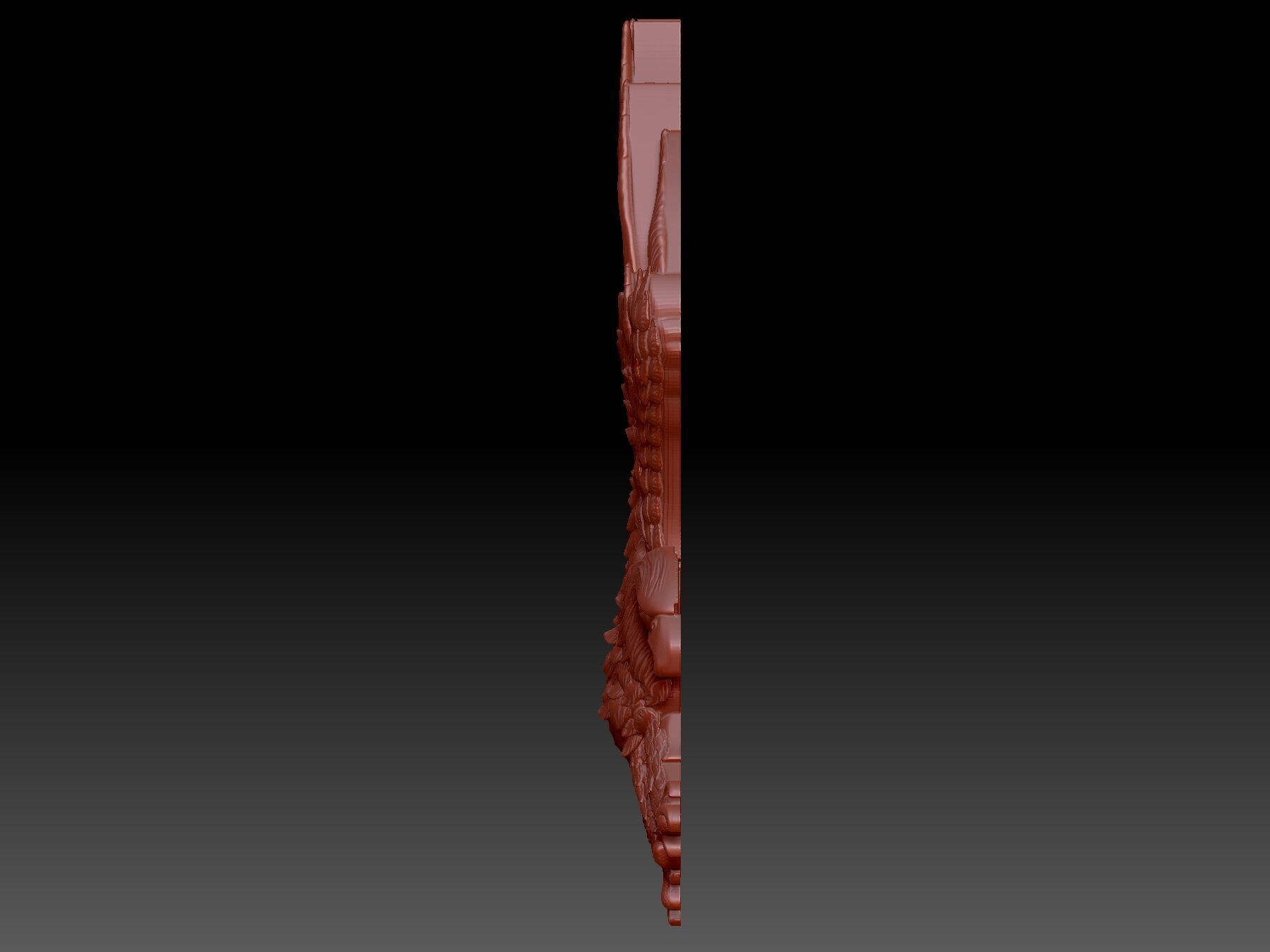 Eagle 3D print model_1