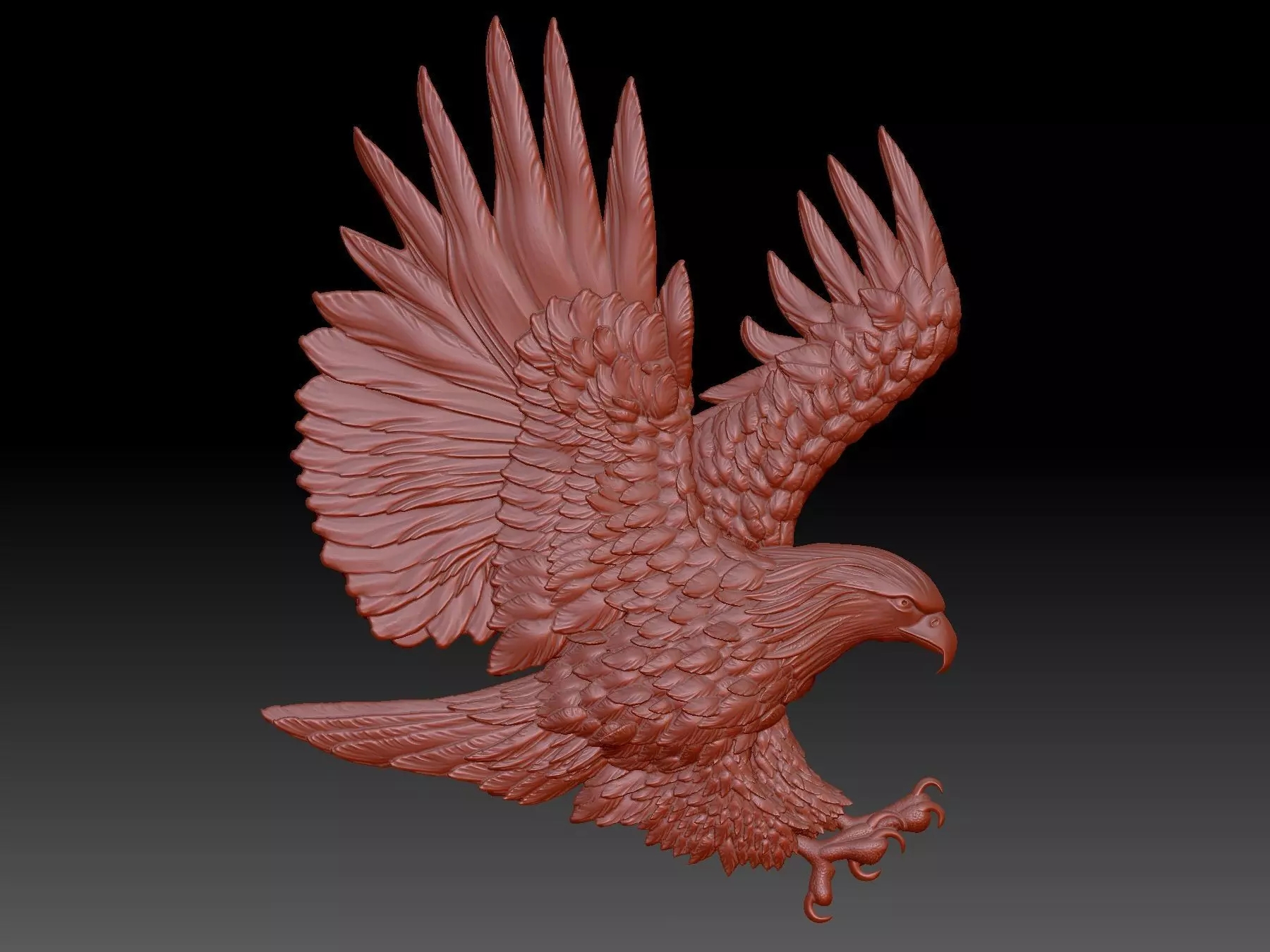 Eagle 3D print model_0