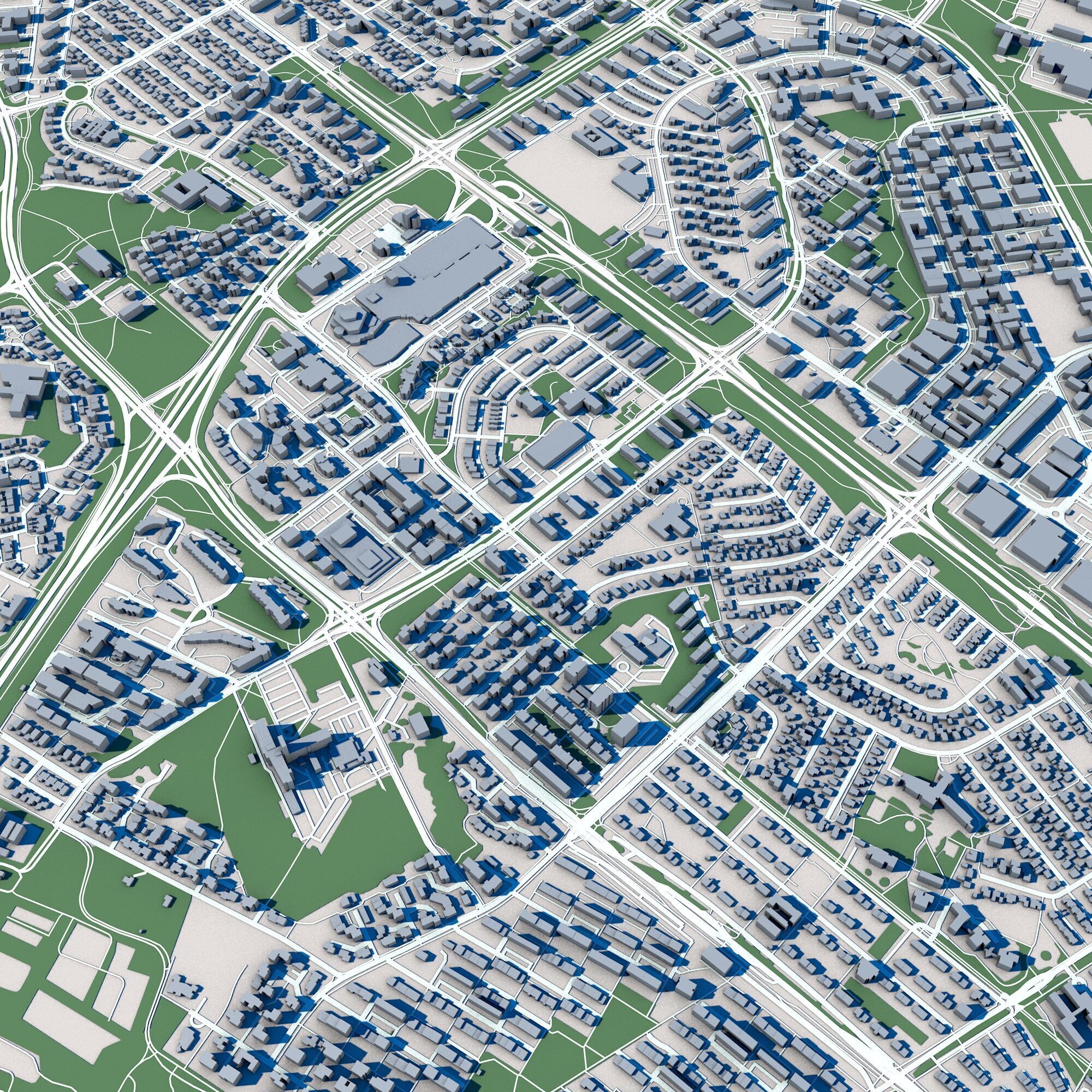 Reykjavik City Iceland 3D model_4