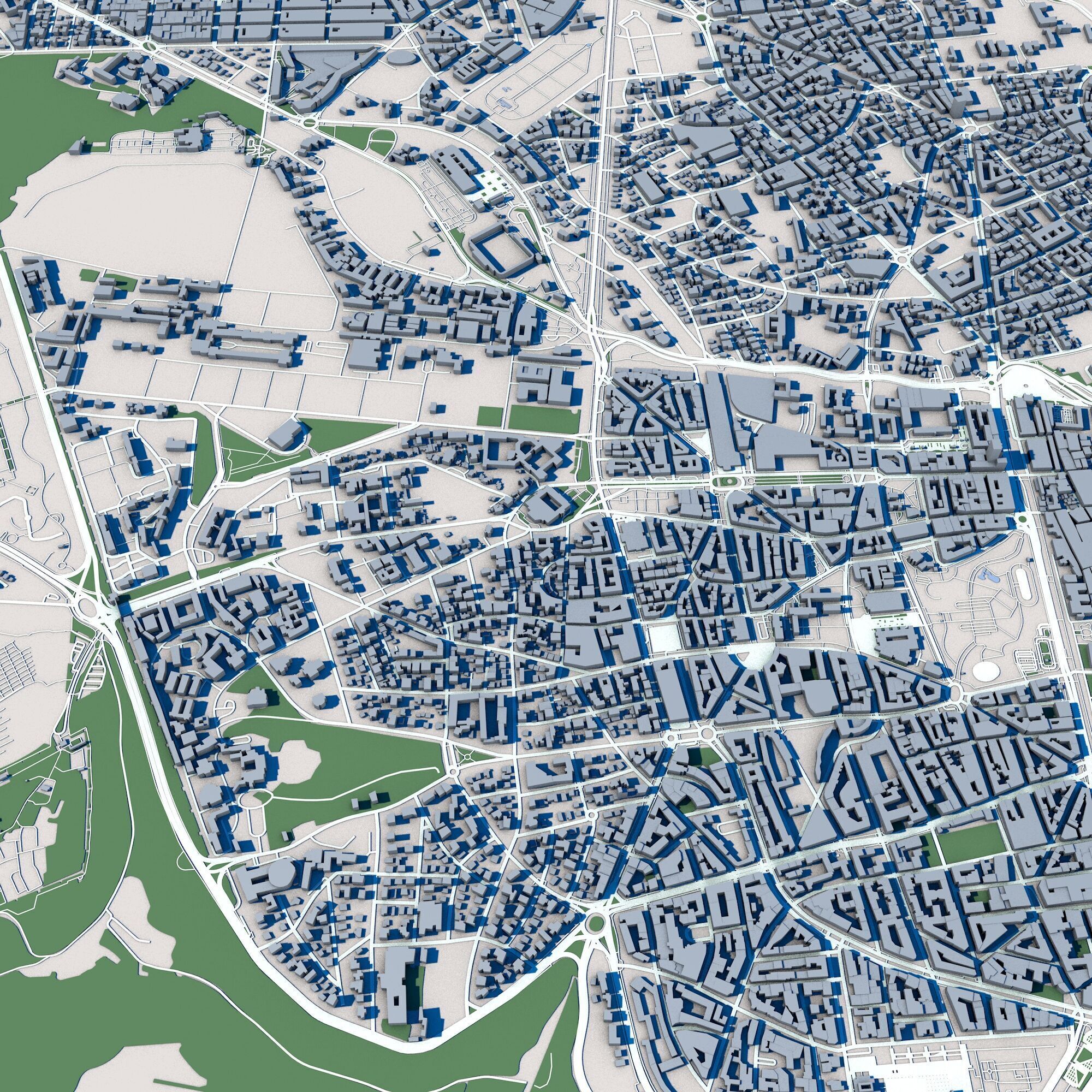 Rabat City Morocco 3D model_7