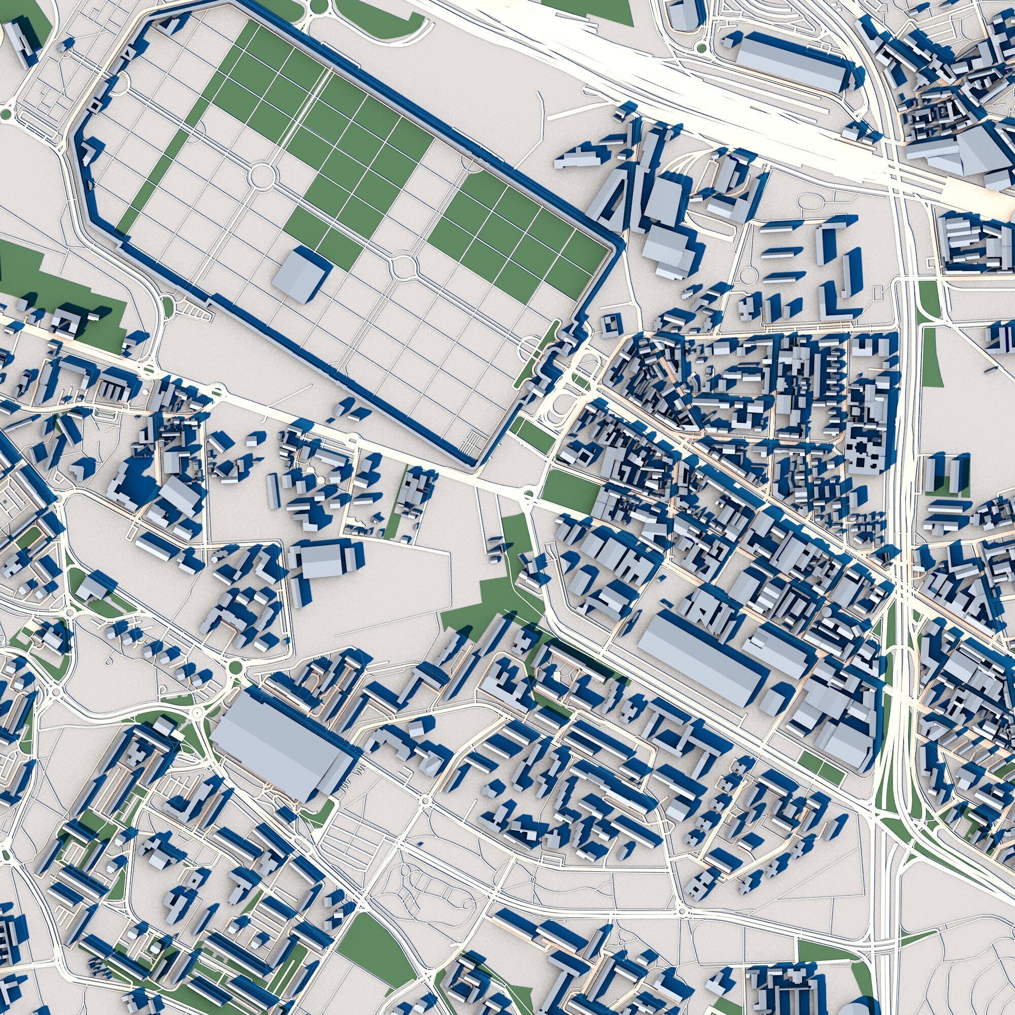 Part of Milan City Italy 2 3D model_3