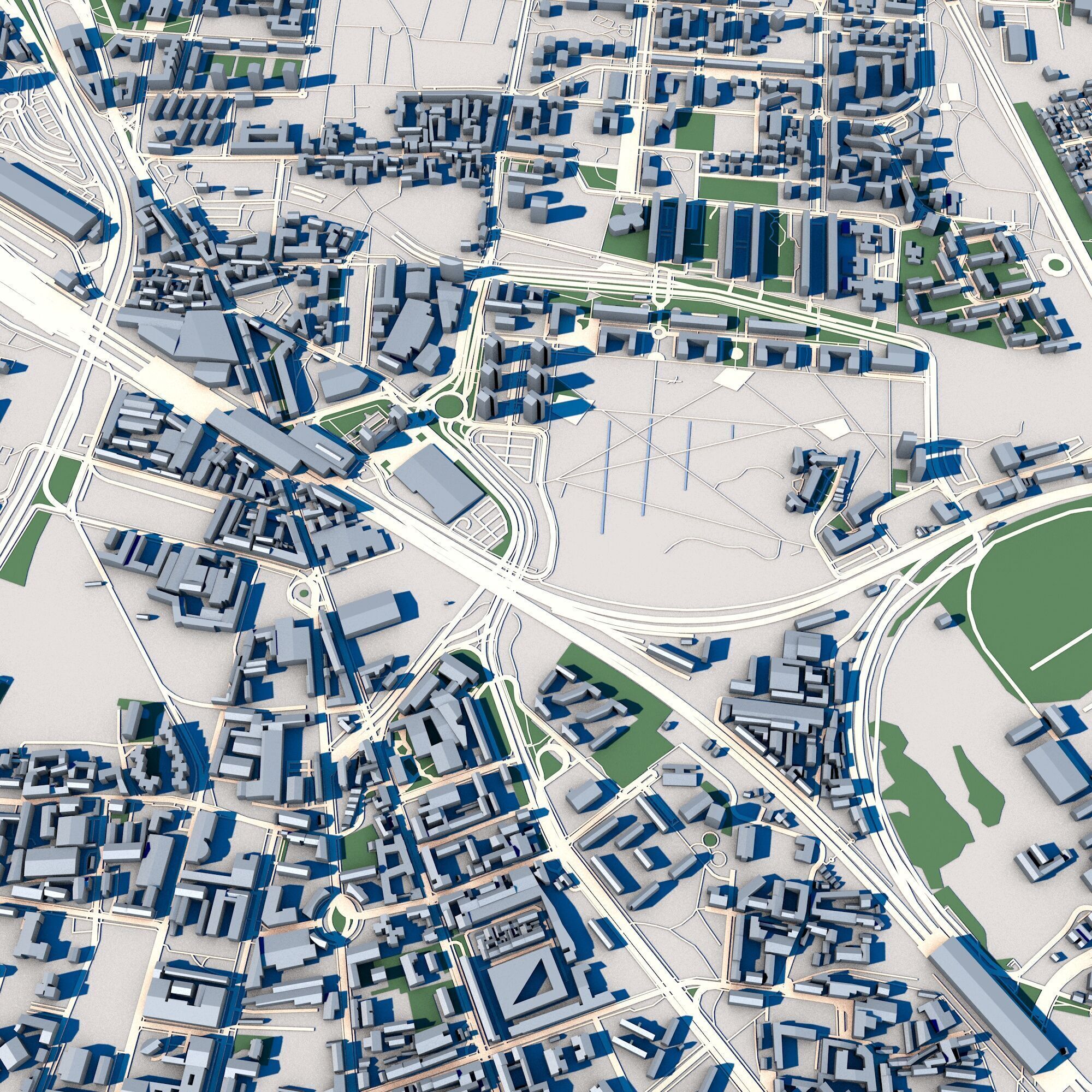Part of Milan City Italy 2 3D model_7