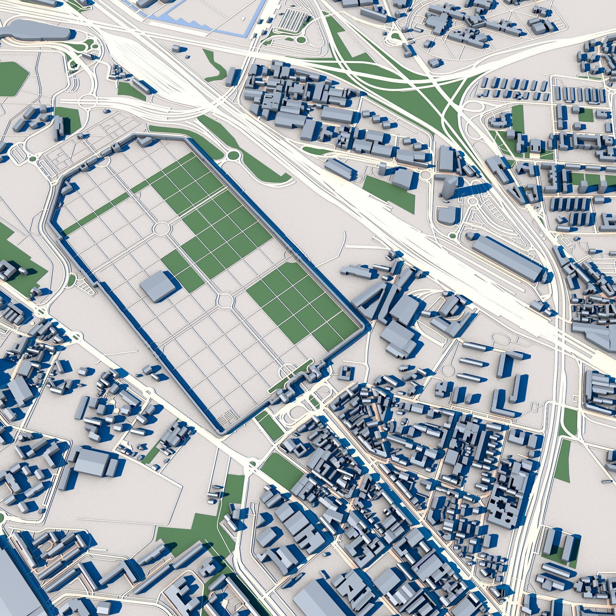 Part of Milan City Italy 2 3D model_6