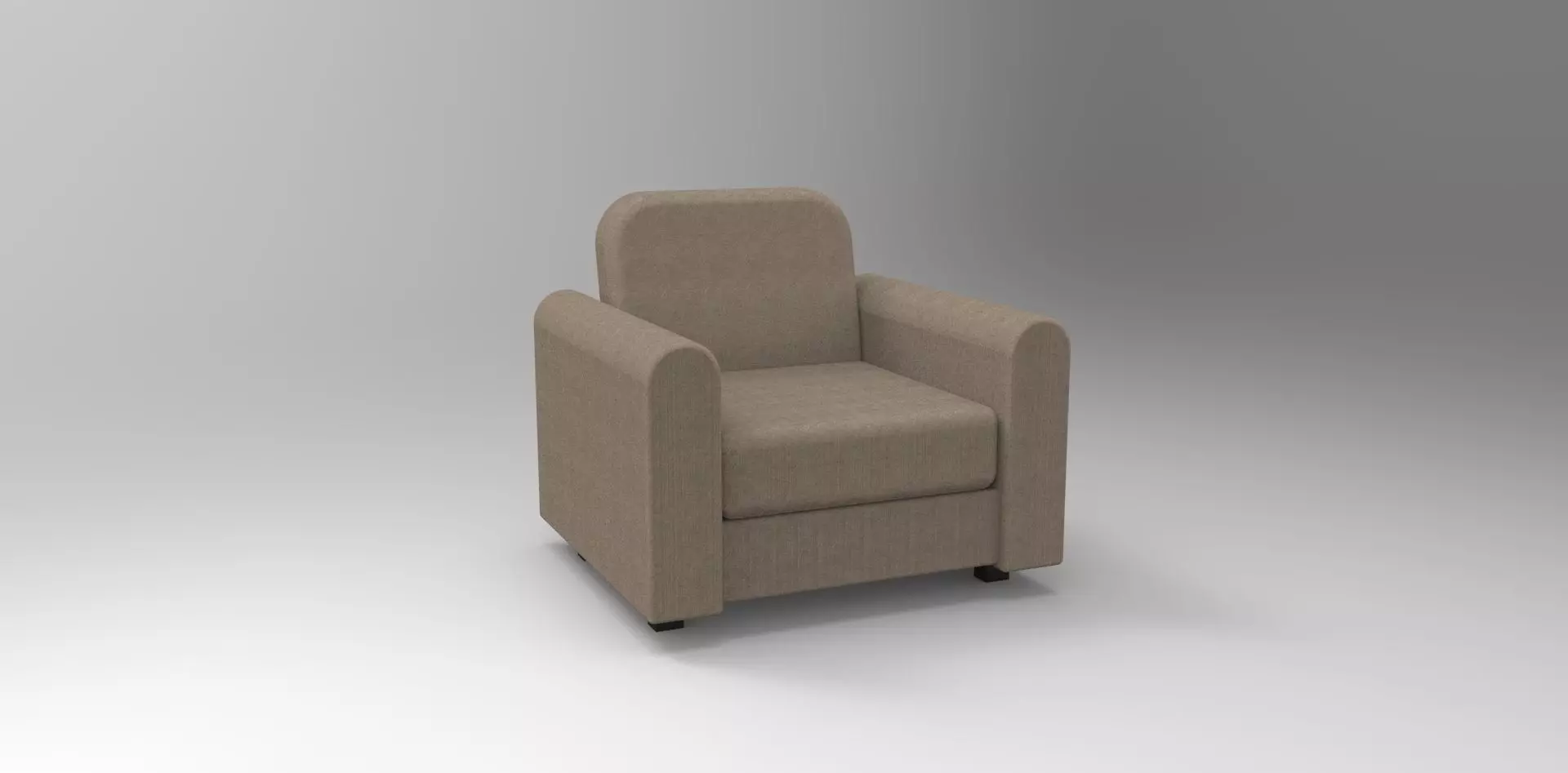 Armchair recliner chair Free 3D model