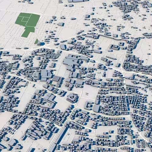 Manama City Bahrain 3D model