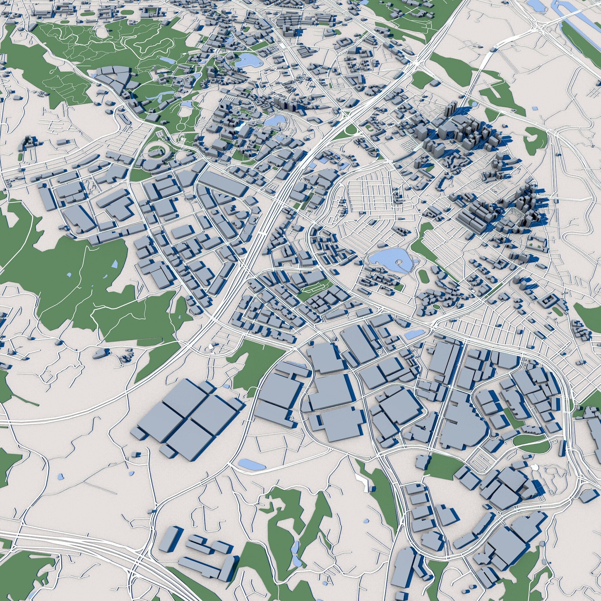 Hsinchu City Taiwan 3D model_4