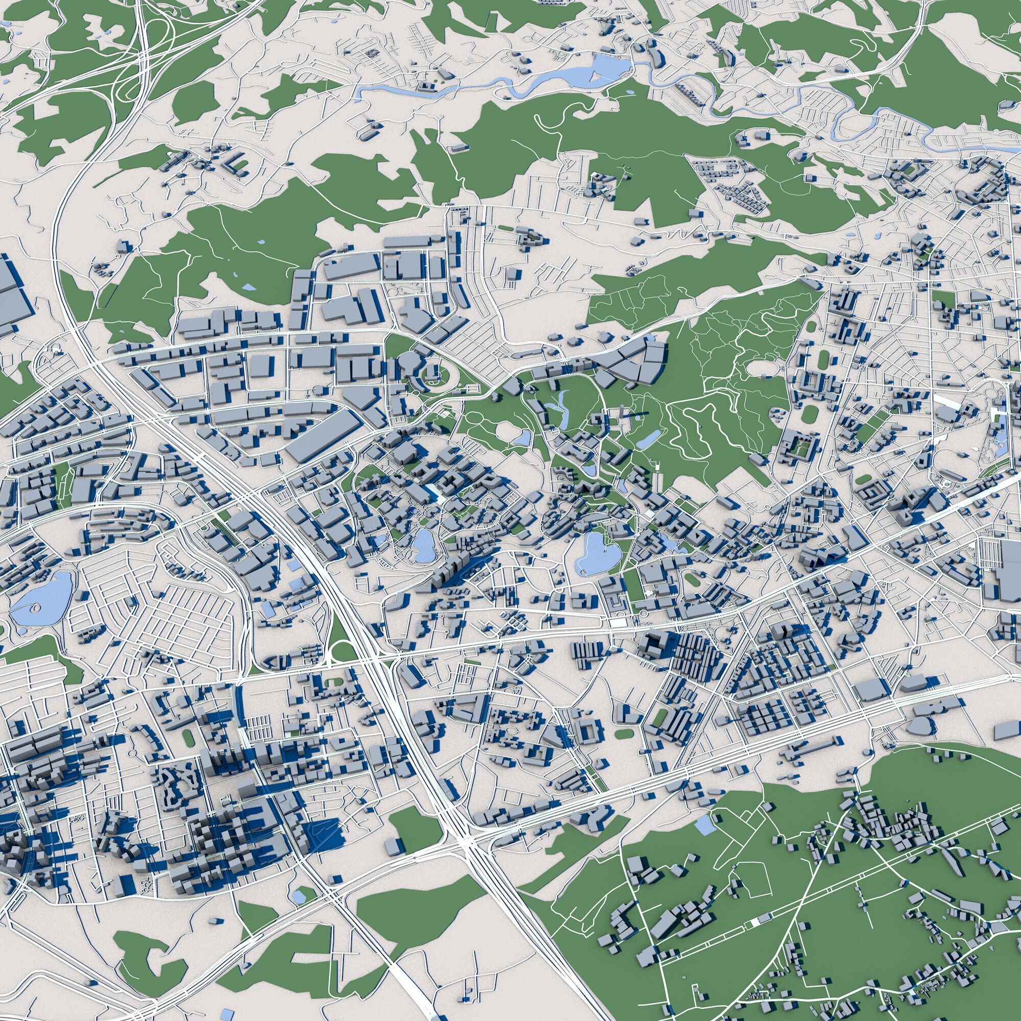 Hsinchu City Taiwan 3D model_6