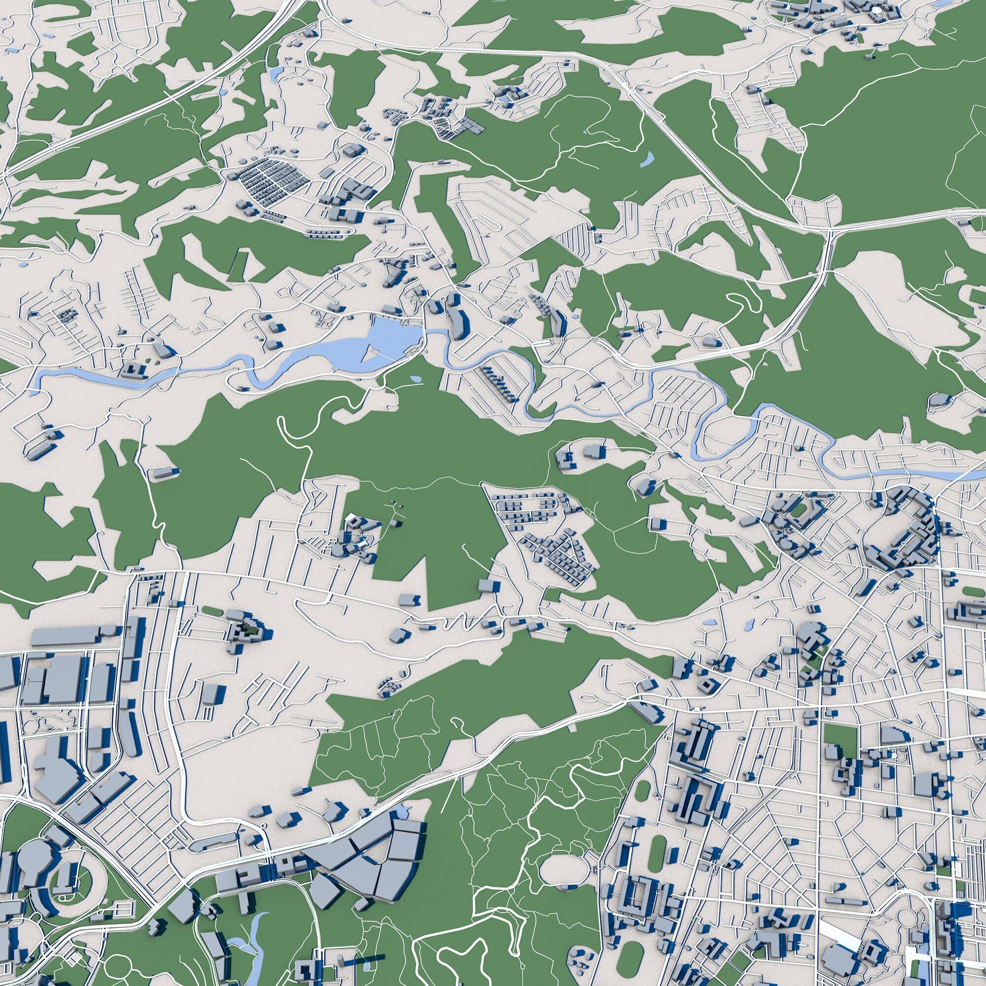 Hsinchu City Taiwan 3D model_8