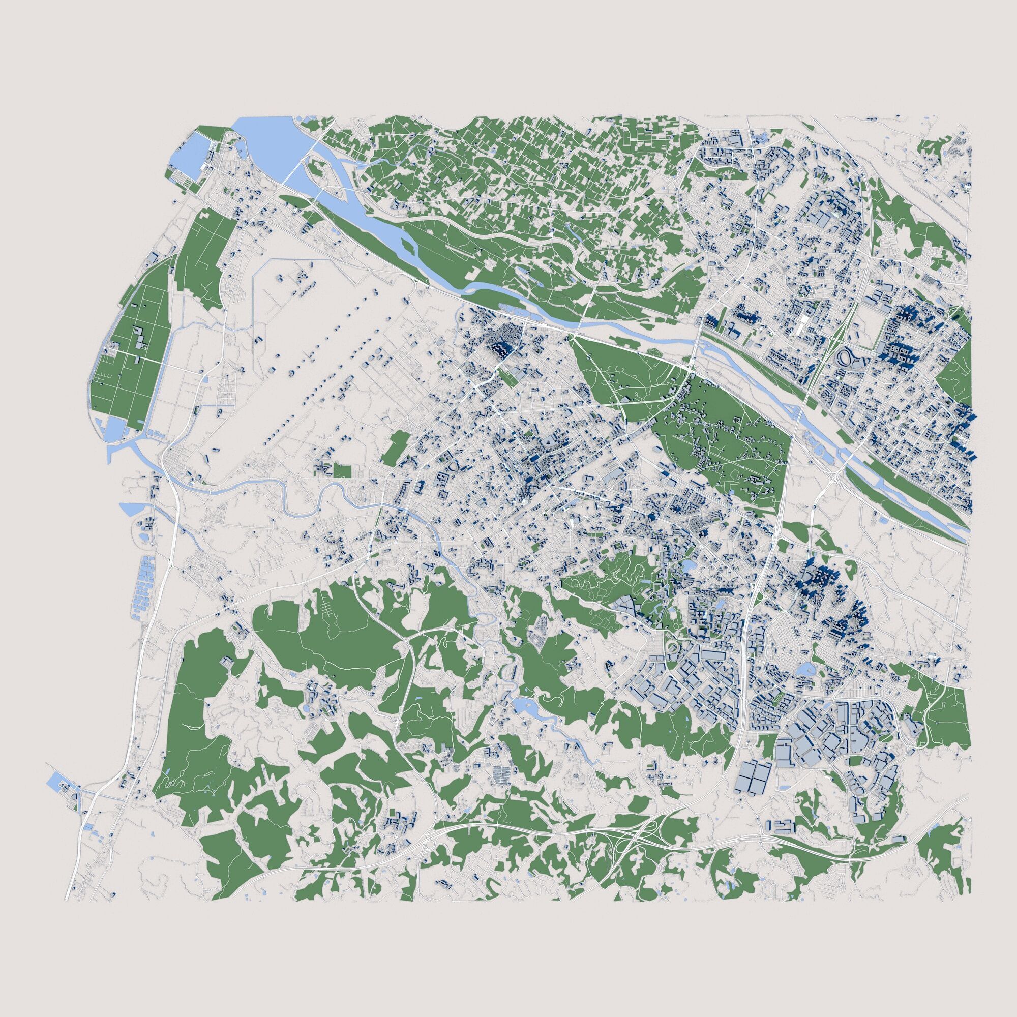 Hsinchu City Taiwan 3D model_2