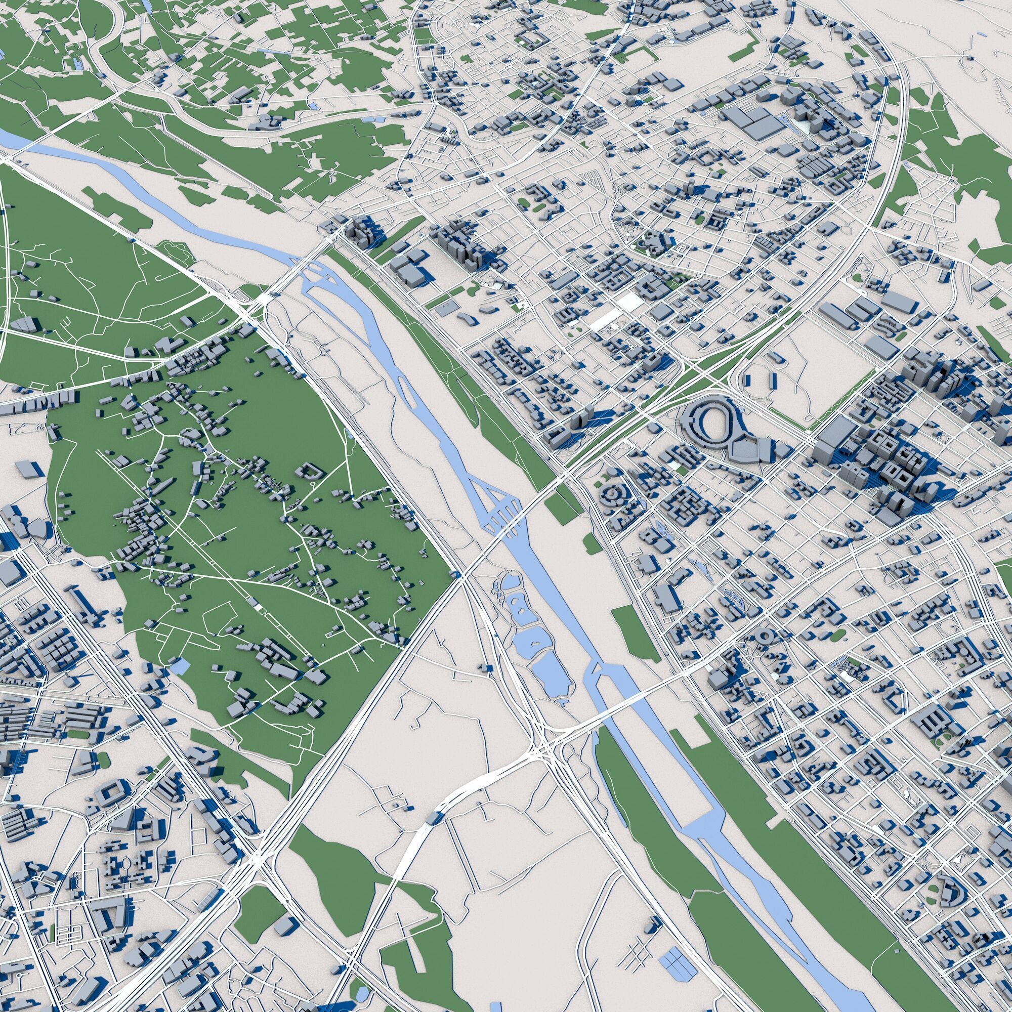 Hsinchu City Taiwan 3D model_5