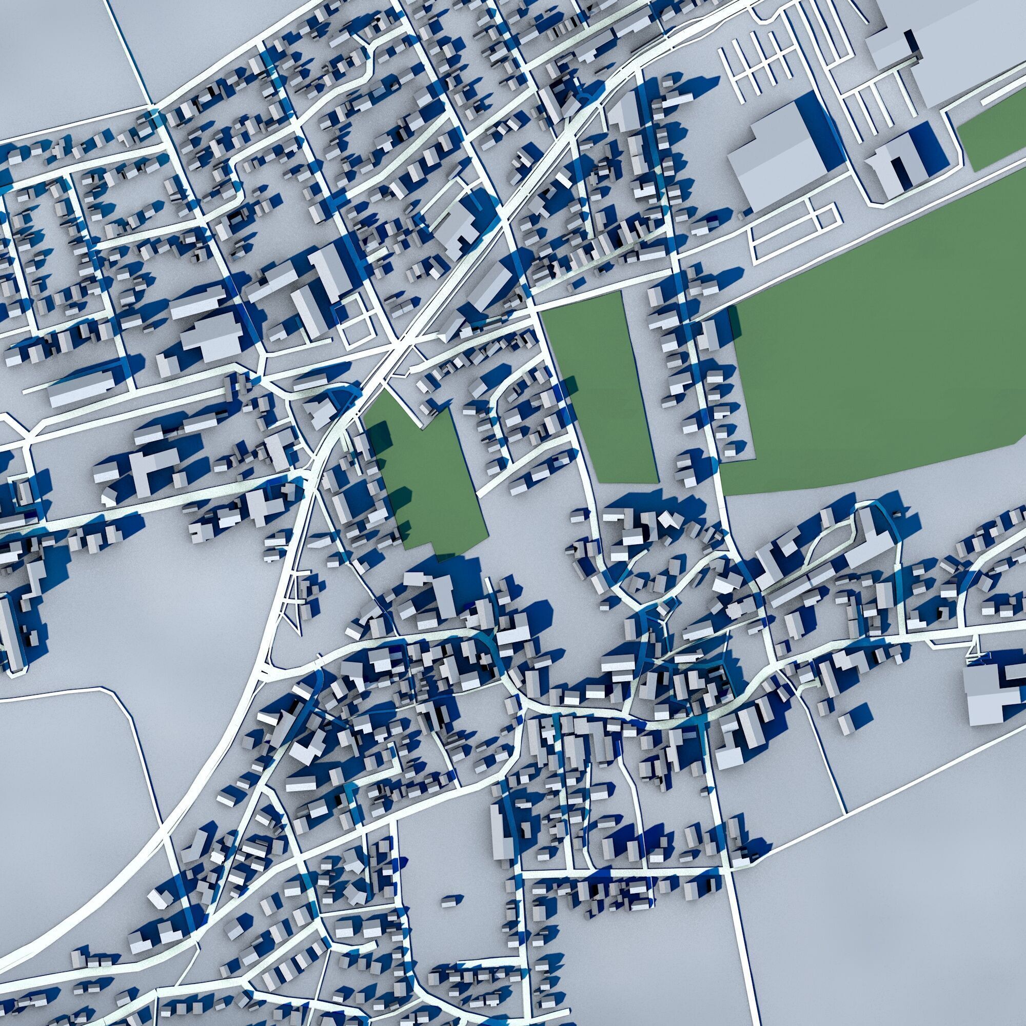 Gross Berkel City Germany 3D model_3