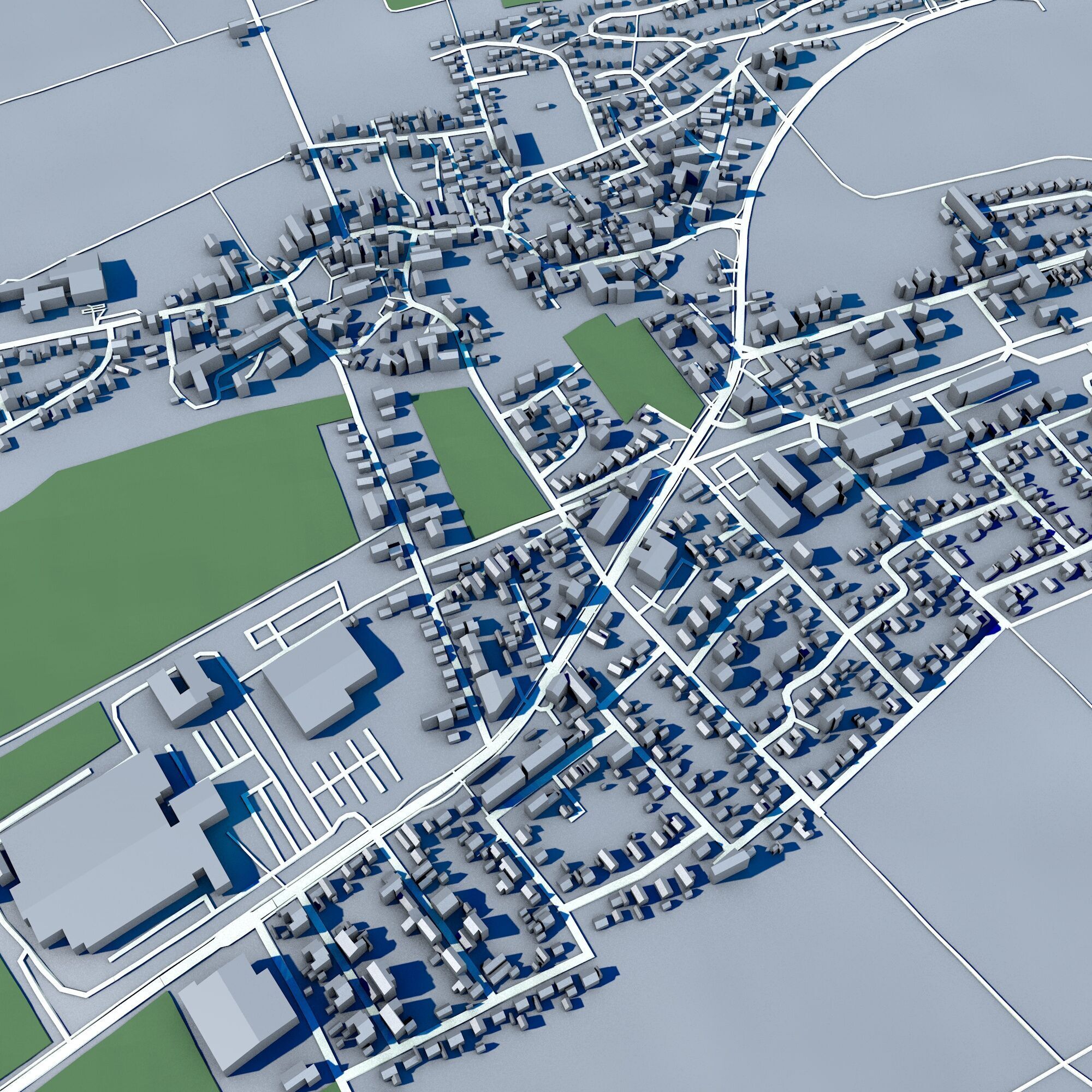 Gross Berkel City Germany 3D model_5