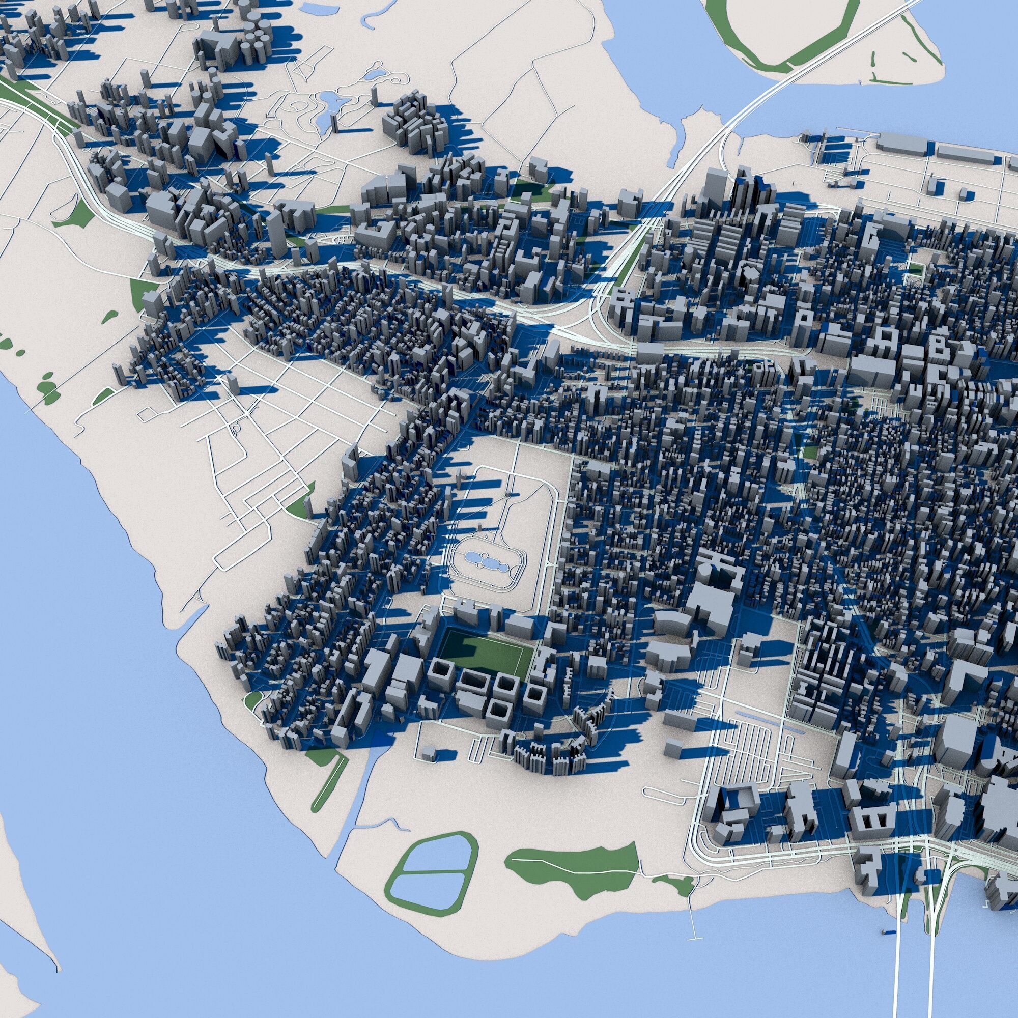 Charleston South Carolina USA 3D model_7