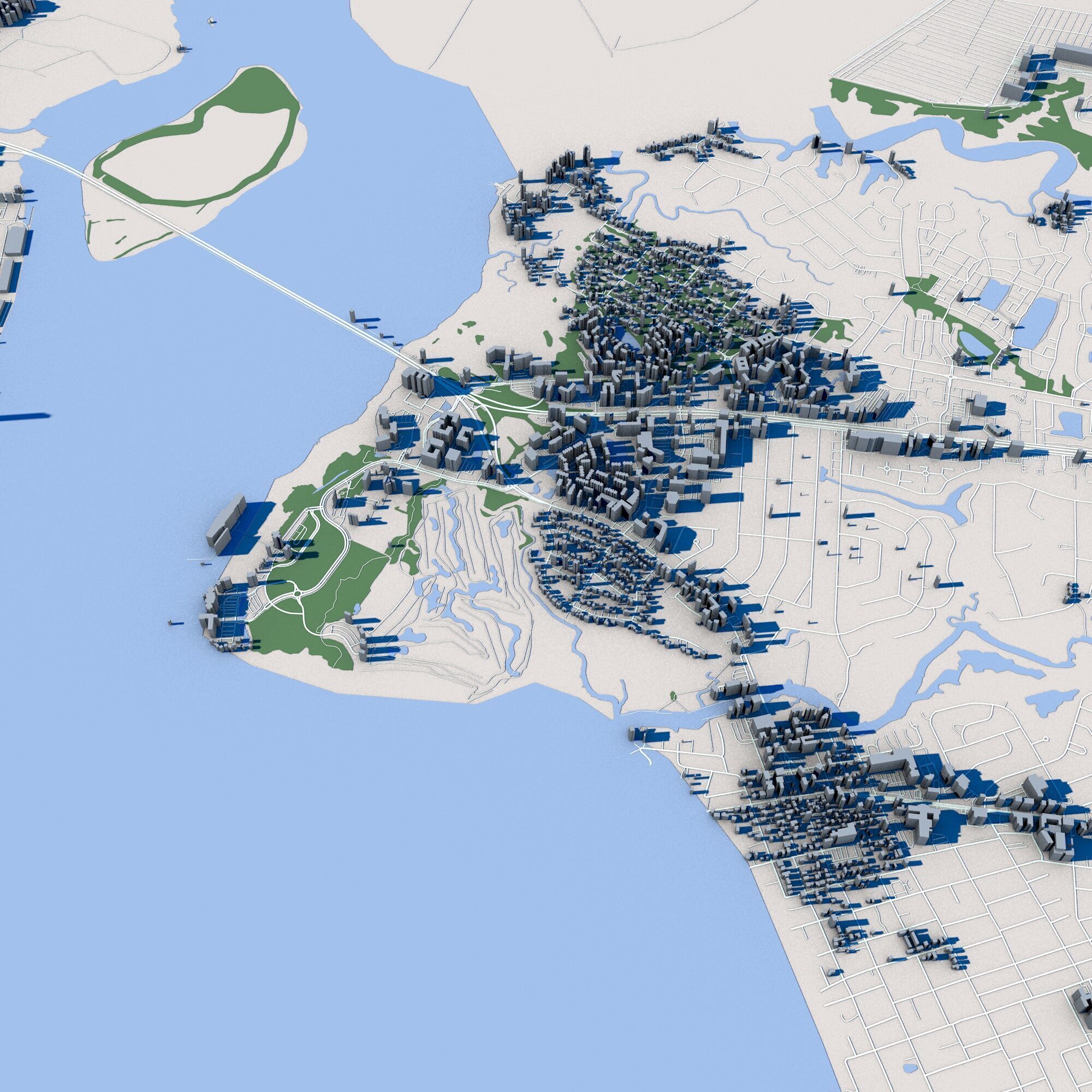 Charleston South Carolina USA 3D model_4