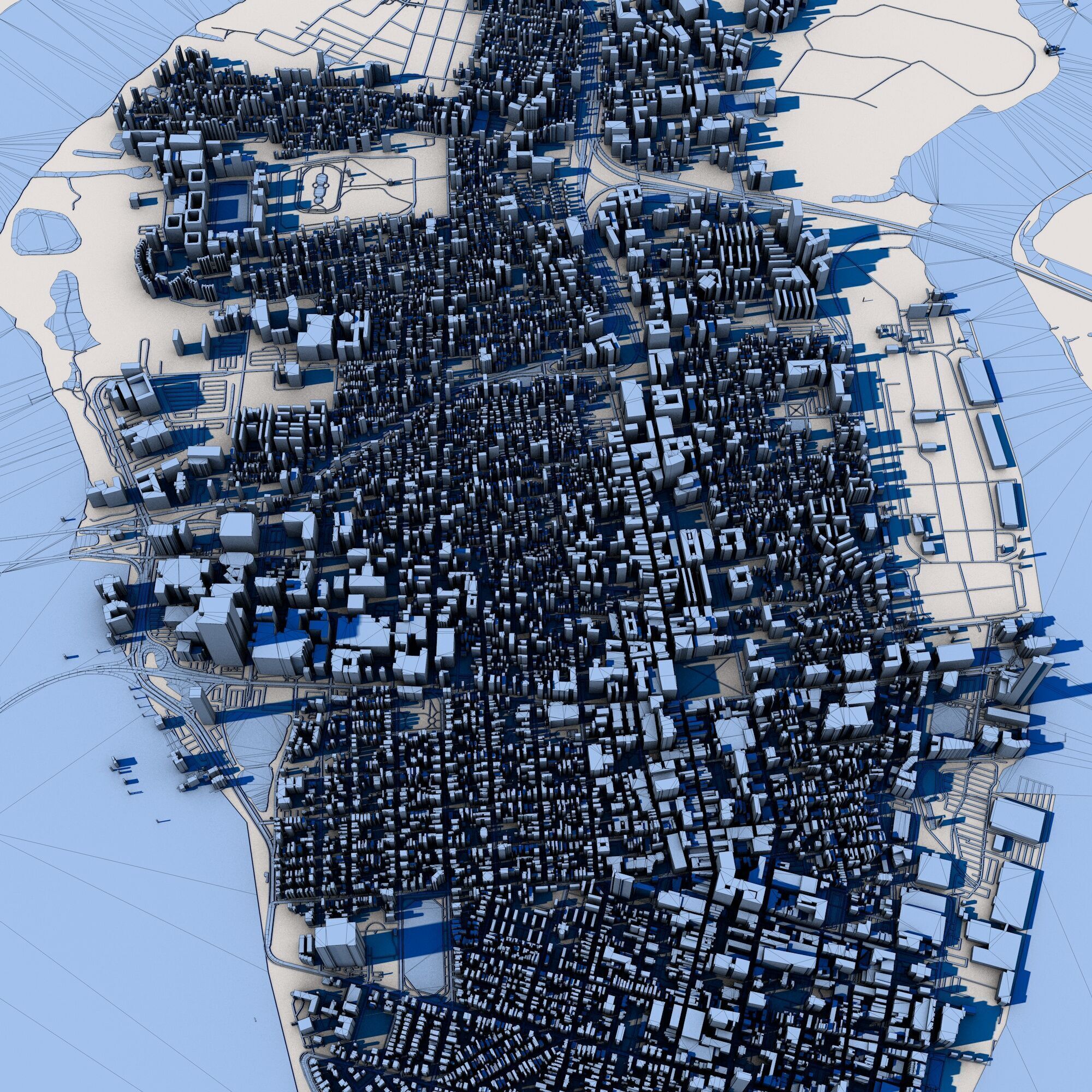 Charleston South Carolina USA 3D model_8