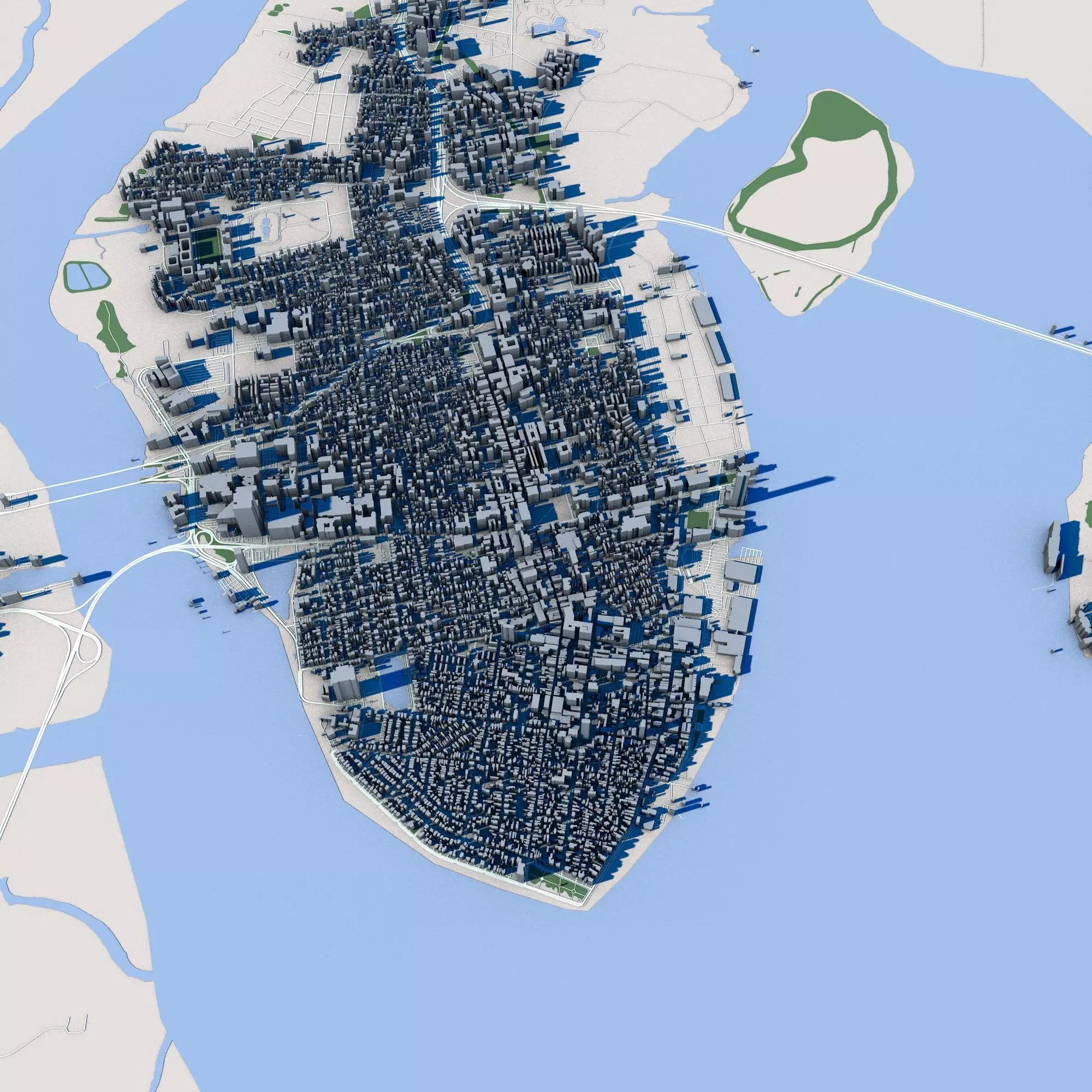 Charleston South Carolina USA 3D model_0