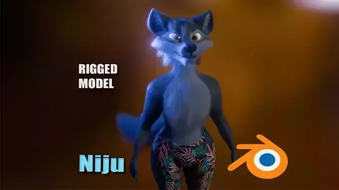 Niju Anthro Wolf