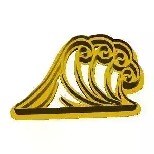 Wave Cookie Cutter