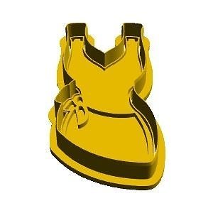 Swimwear Cookie Cutter 3D model