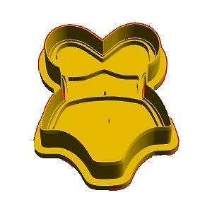 Swimwear Cookie Cutter 3D model